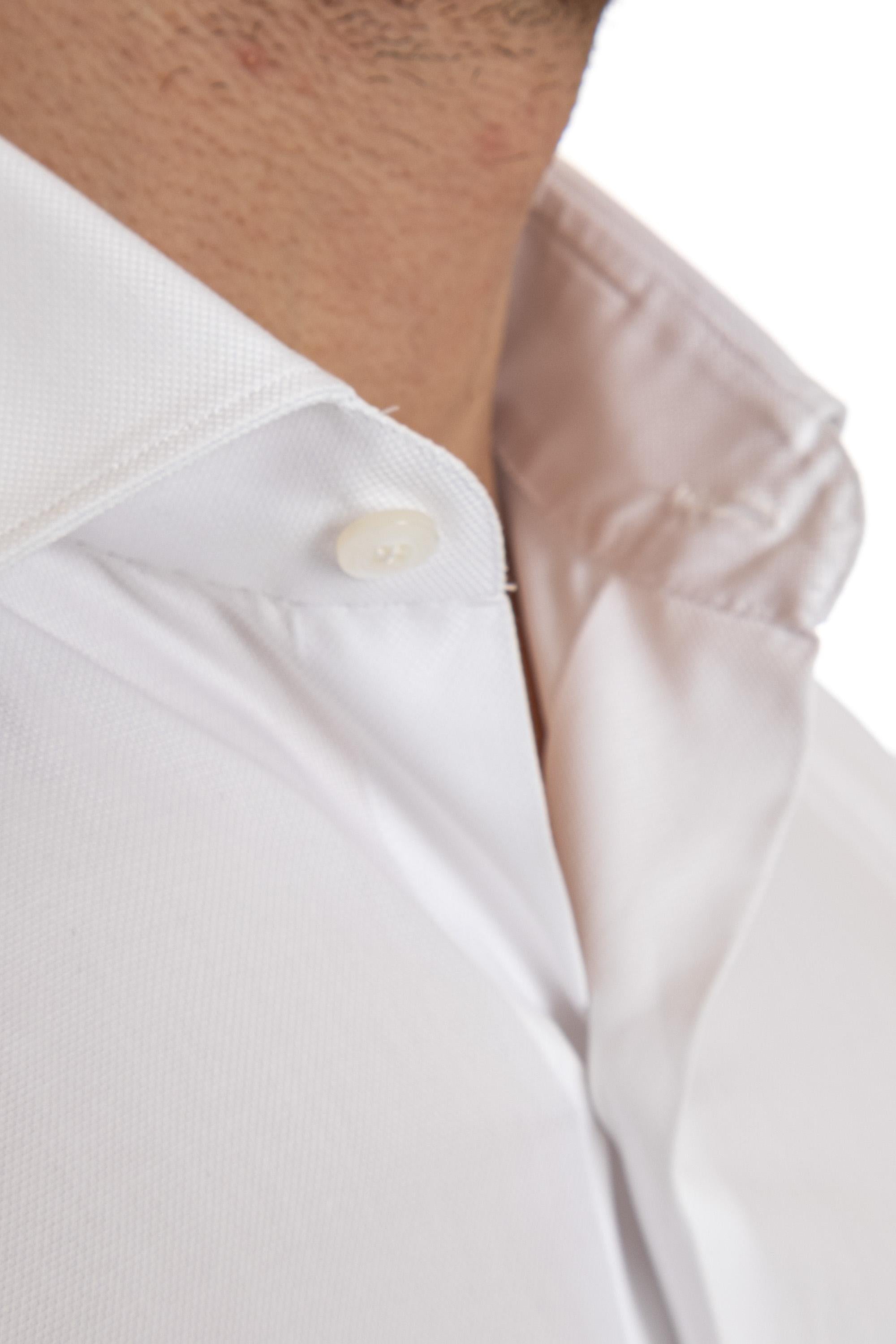 Finamore Camicia sartoriale oxford linea Milano C0090 MILANO LUIGI LR 07