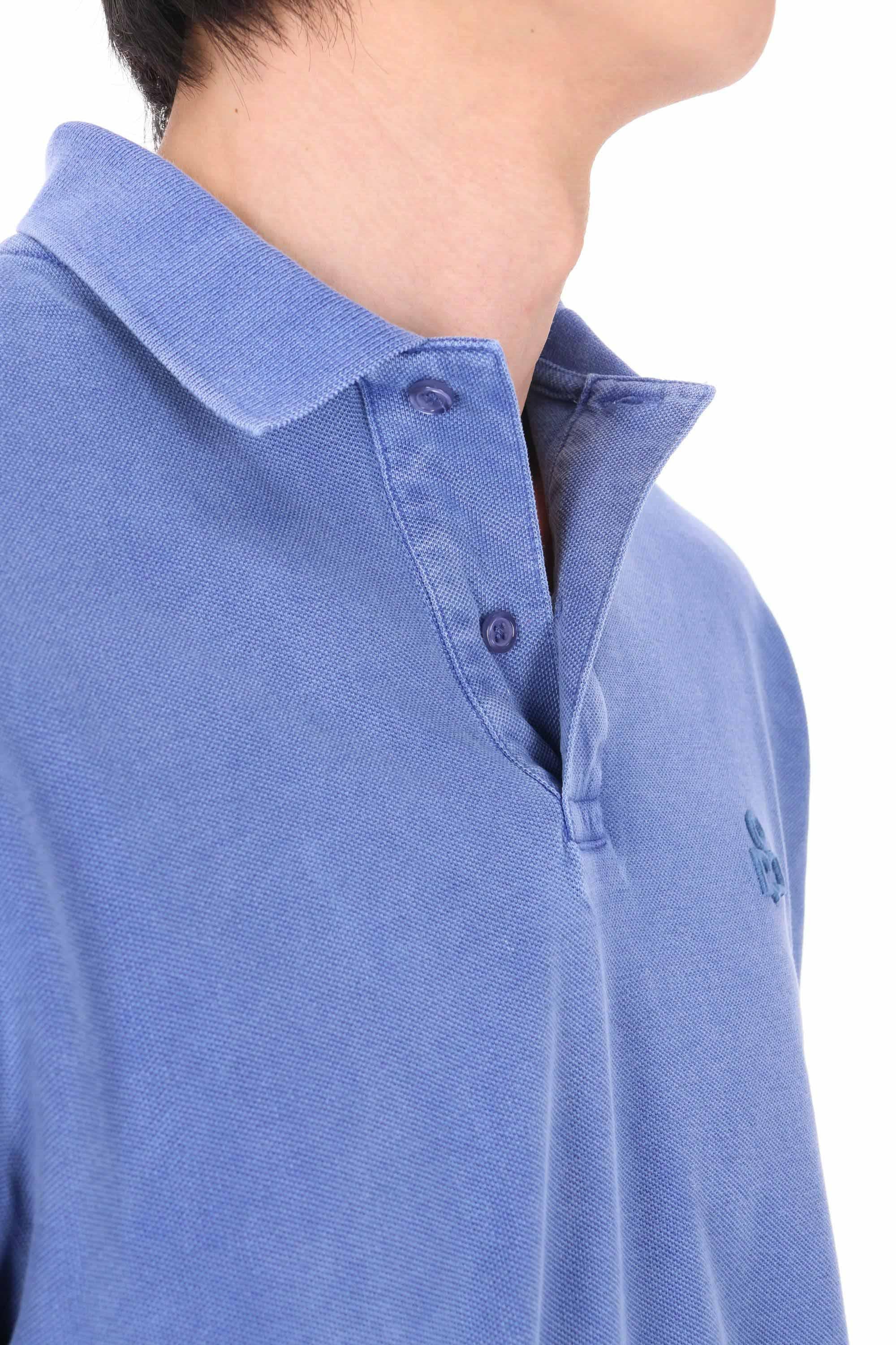Isabel Marant Polo in piquet di cotone mod. Afko PL003HA-D1K02H/2 30IN