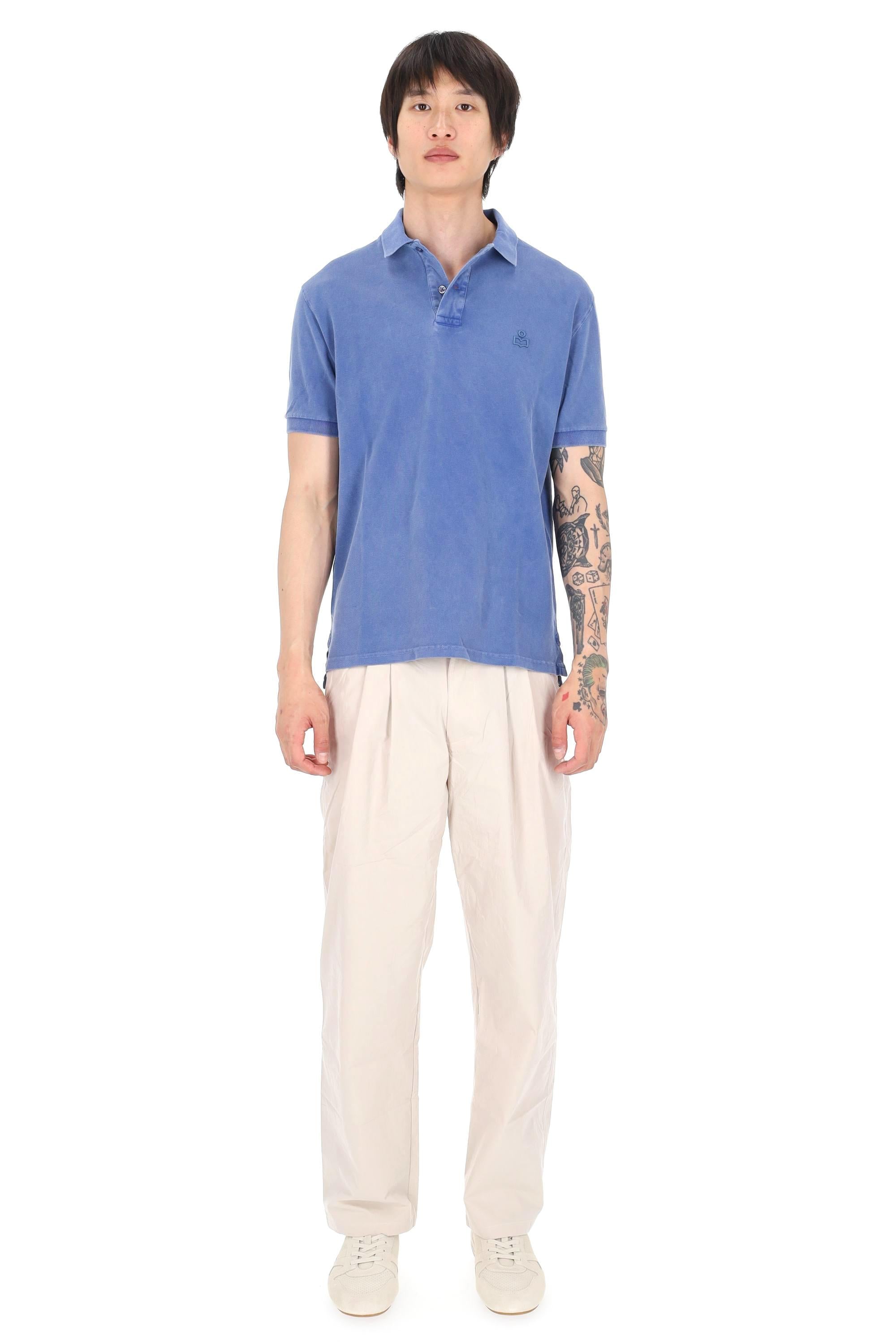 Isabel Marant Polo in piquet di cotone mod. Afko PL003HA-D1K02H/2 30IN