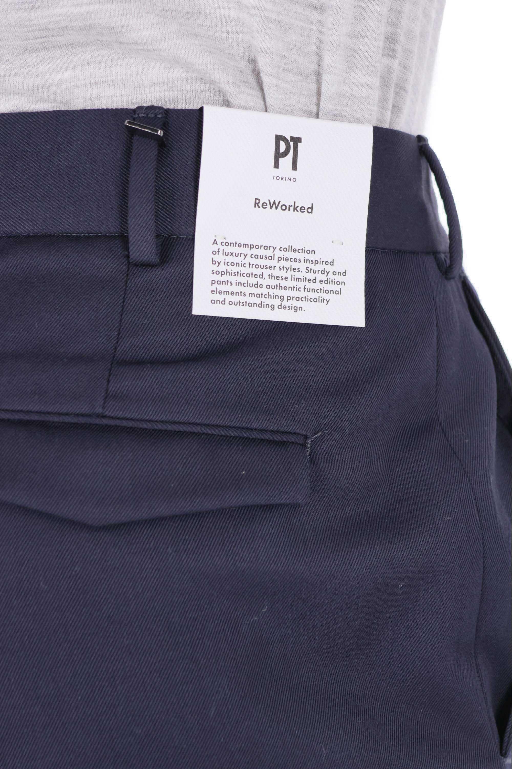 PT Torino Pantalone in drill di lana modello Michael AFJDB00REW SD74 0360