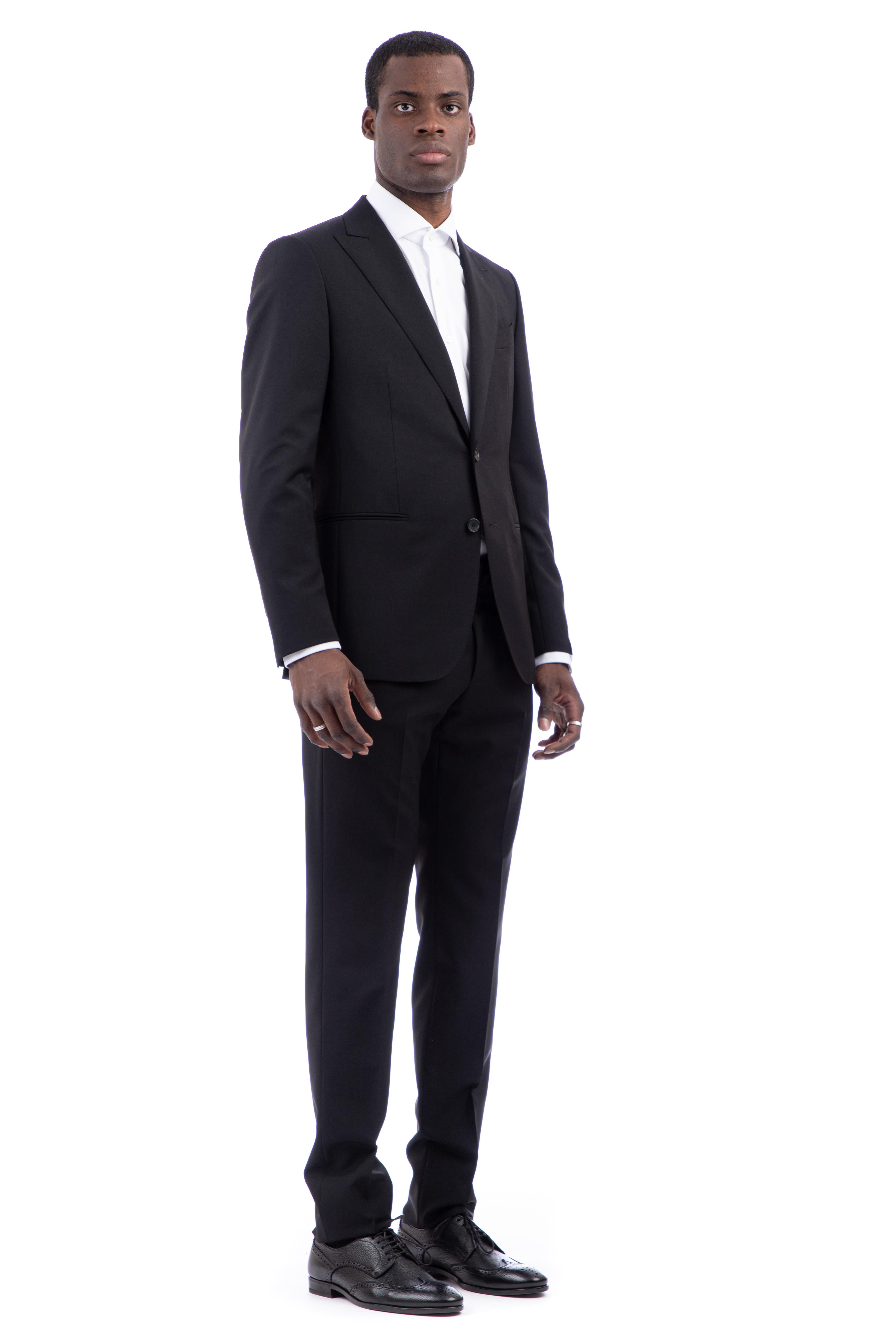 Abito sartoriale in lana-mohair MUSMJ211F PE0J16 0910 Caruso
