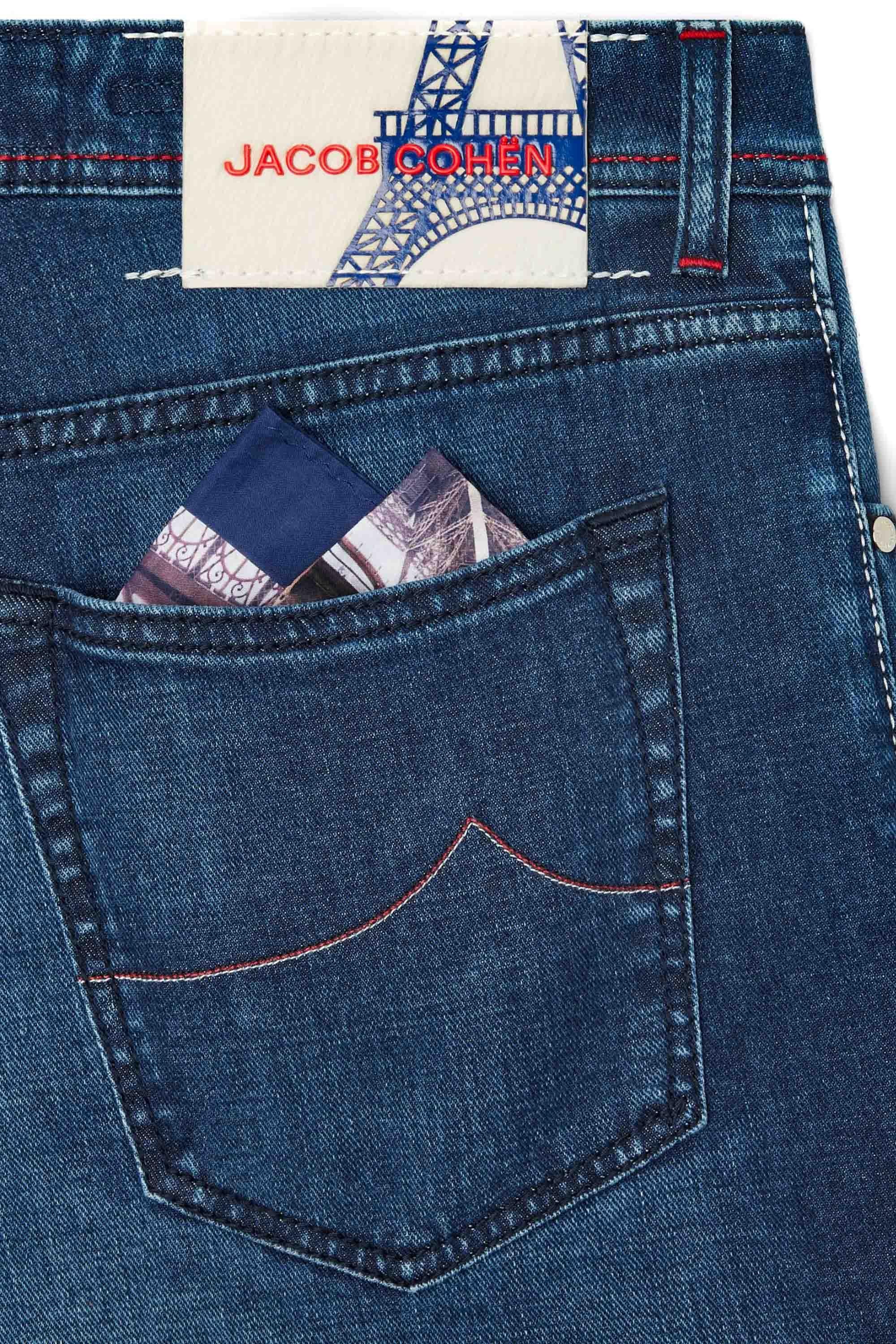 Jeans etichetta Parigi modello Nick slim fit M07 P1 S 4199 NICK SLIM 870D Jacob Cohen