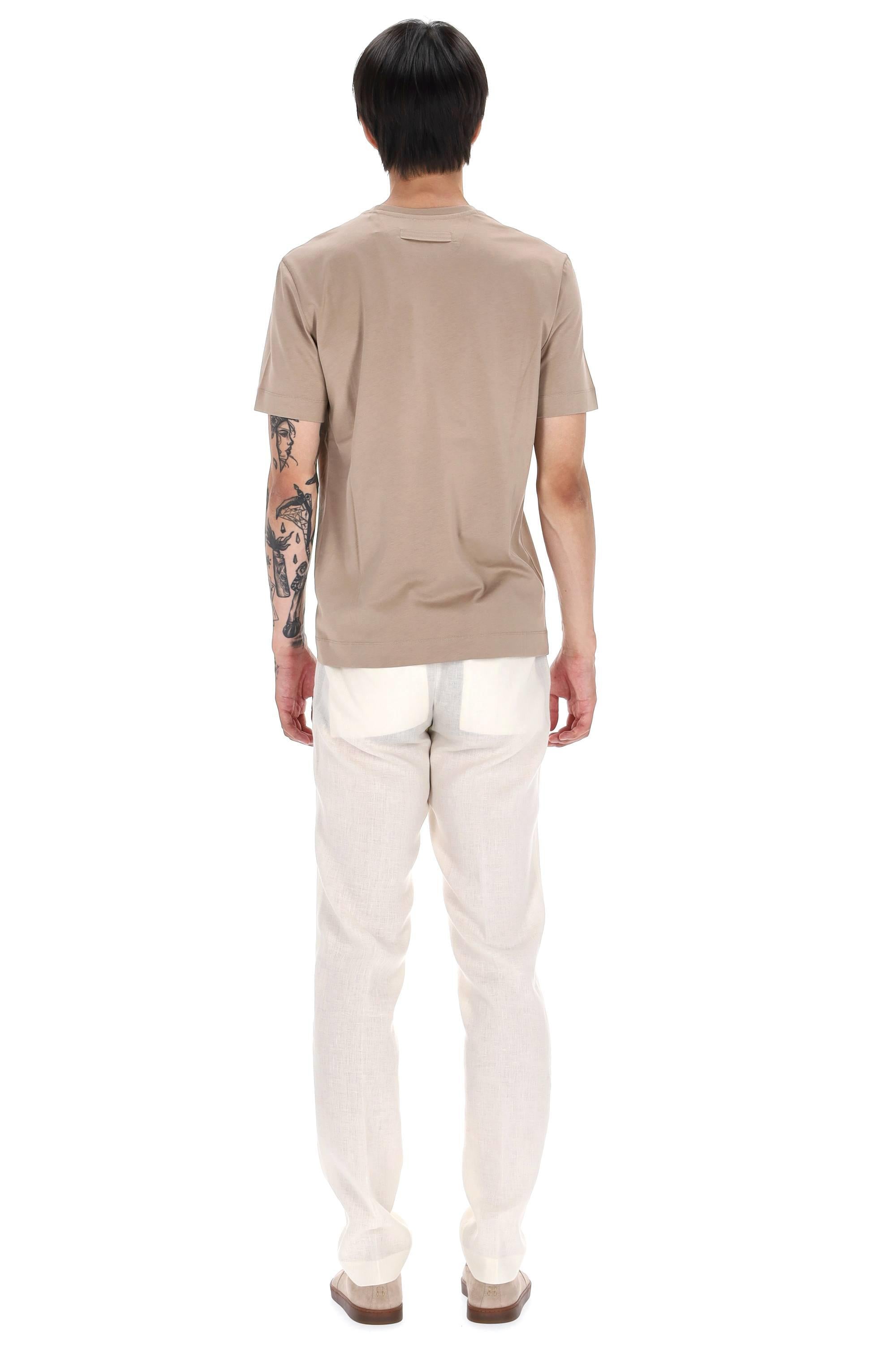 T-shirt in cotone UF360A9 F765/2 N02 Zegna