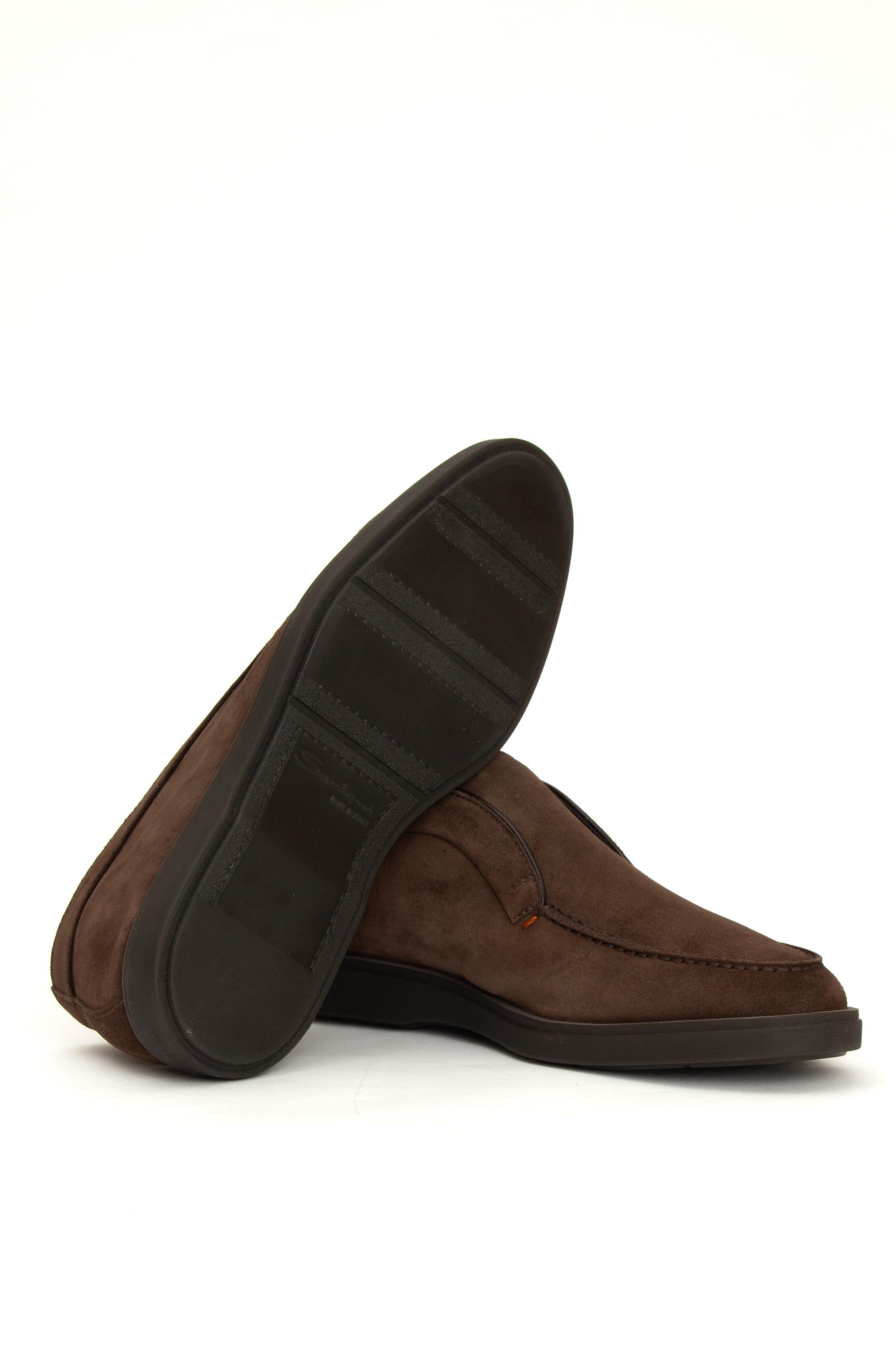 Santoni Polacchino in camoscio MGDT17823SMOKSVU T50