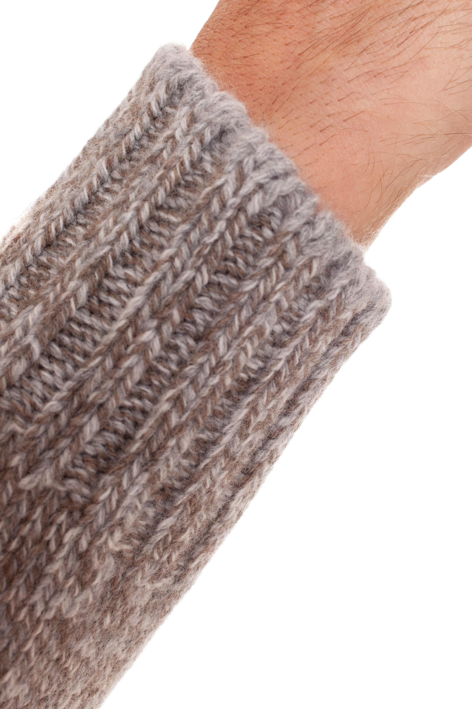 Maglia girocollo in lana vergine mouline' 10158 25701_N8 800 Gran Sasso