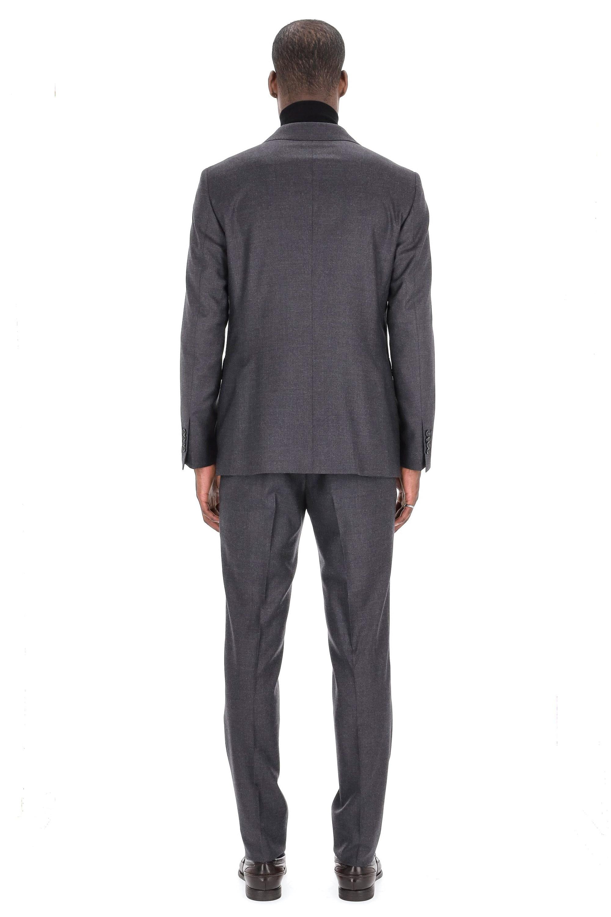Abito in lana super 120's natural stretch linea Napoli drop 7 2FNJ22B01-080005/2 G5045 Tagliatore