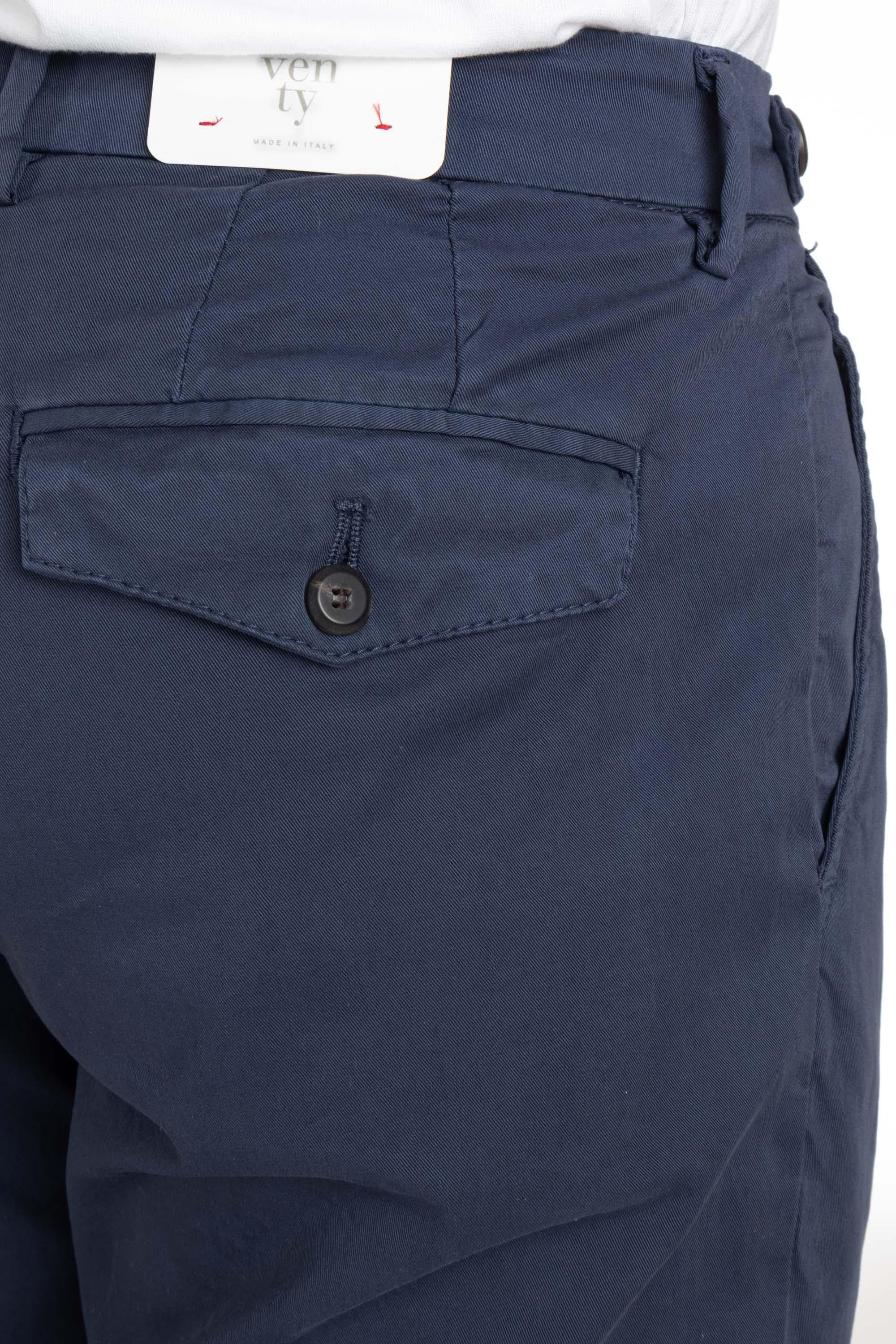 Pantalone in cotone light con regolazioni in vita I70PANH02 TET0G002/2 19 Eleventy