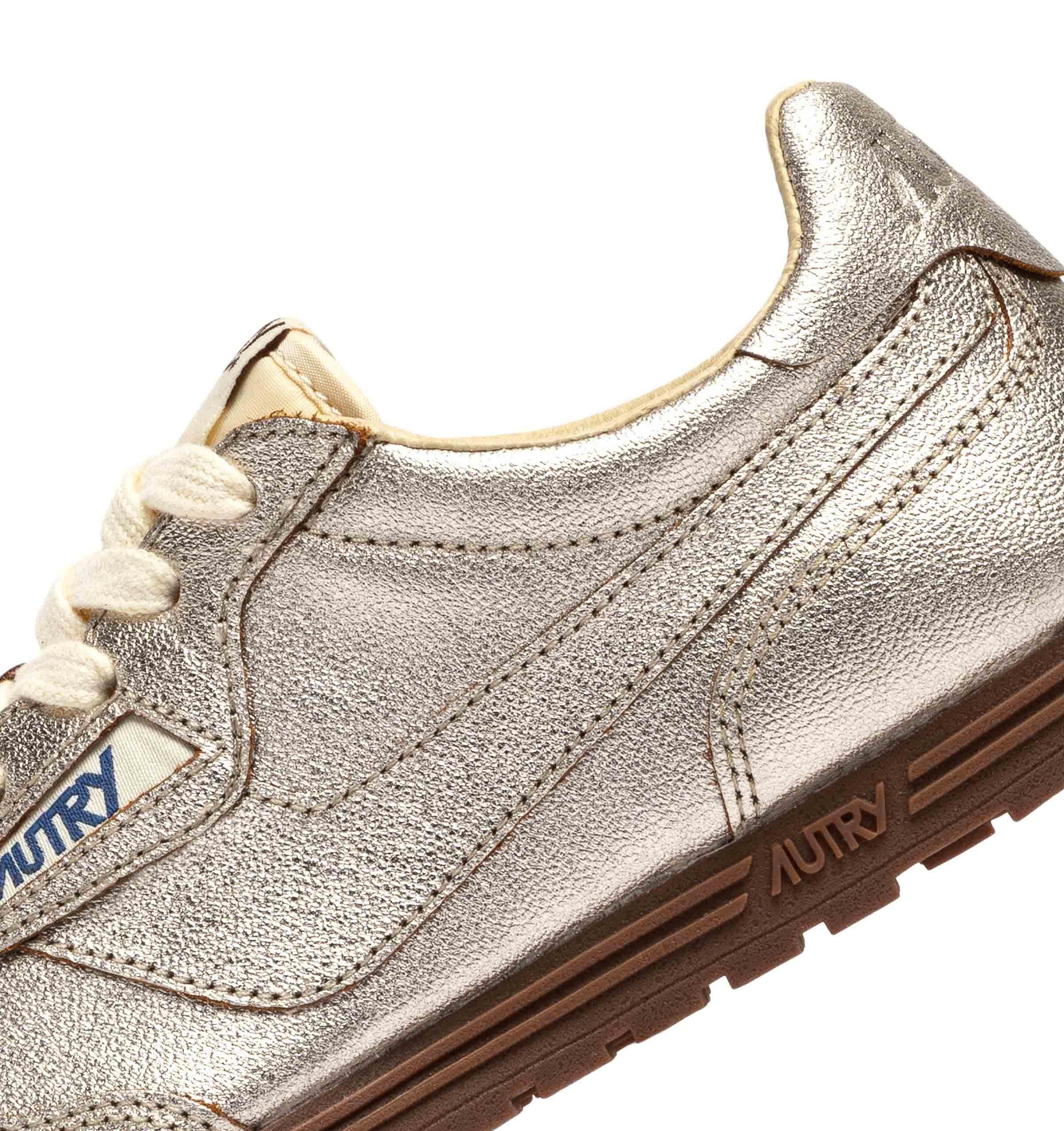 Sneaker donna modello Windspin WSLW TO02 PLAT/IVORY Autry