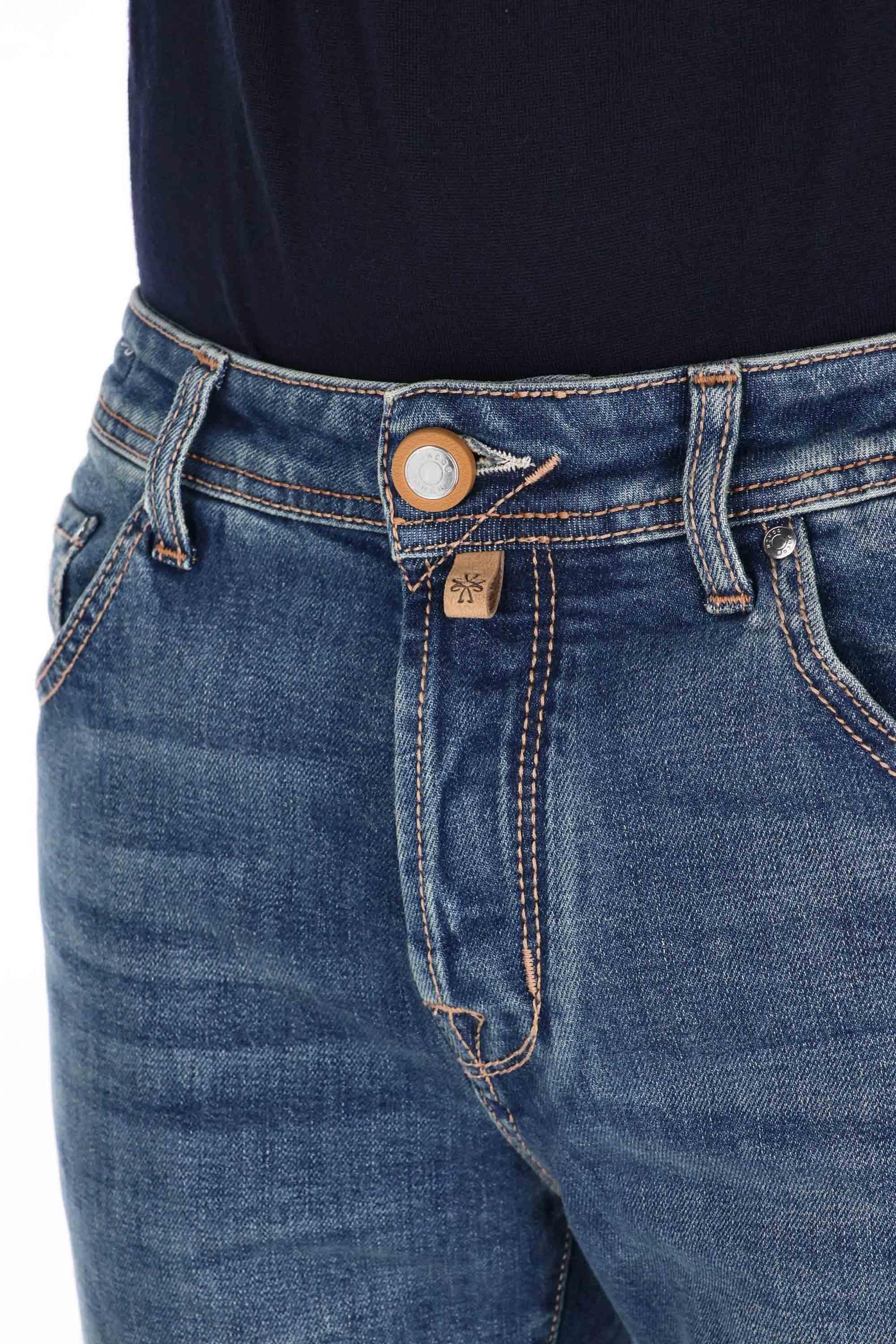 Jacob Cohen Jeans comfort etichetta geometrica cavallino Scott fit JUM_QM015-040-S4289 200D