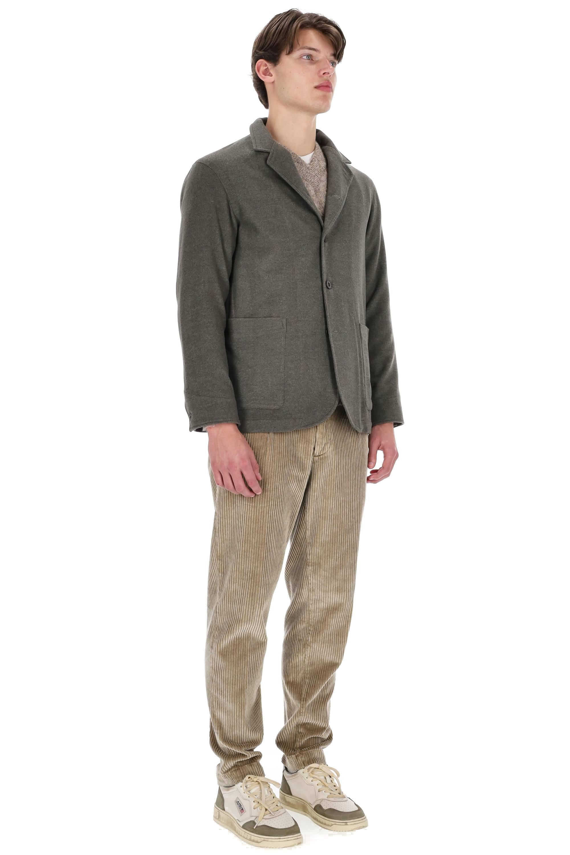 Finamore Giacca sartoriale 4 bottoni in double di lana mod. Frans FRANSM100-510023-A5021 04