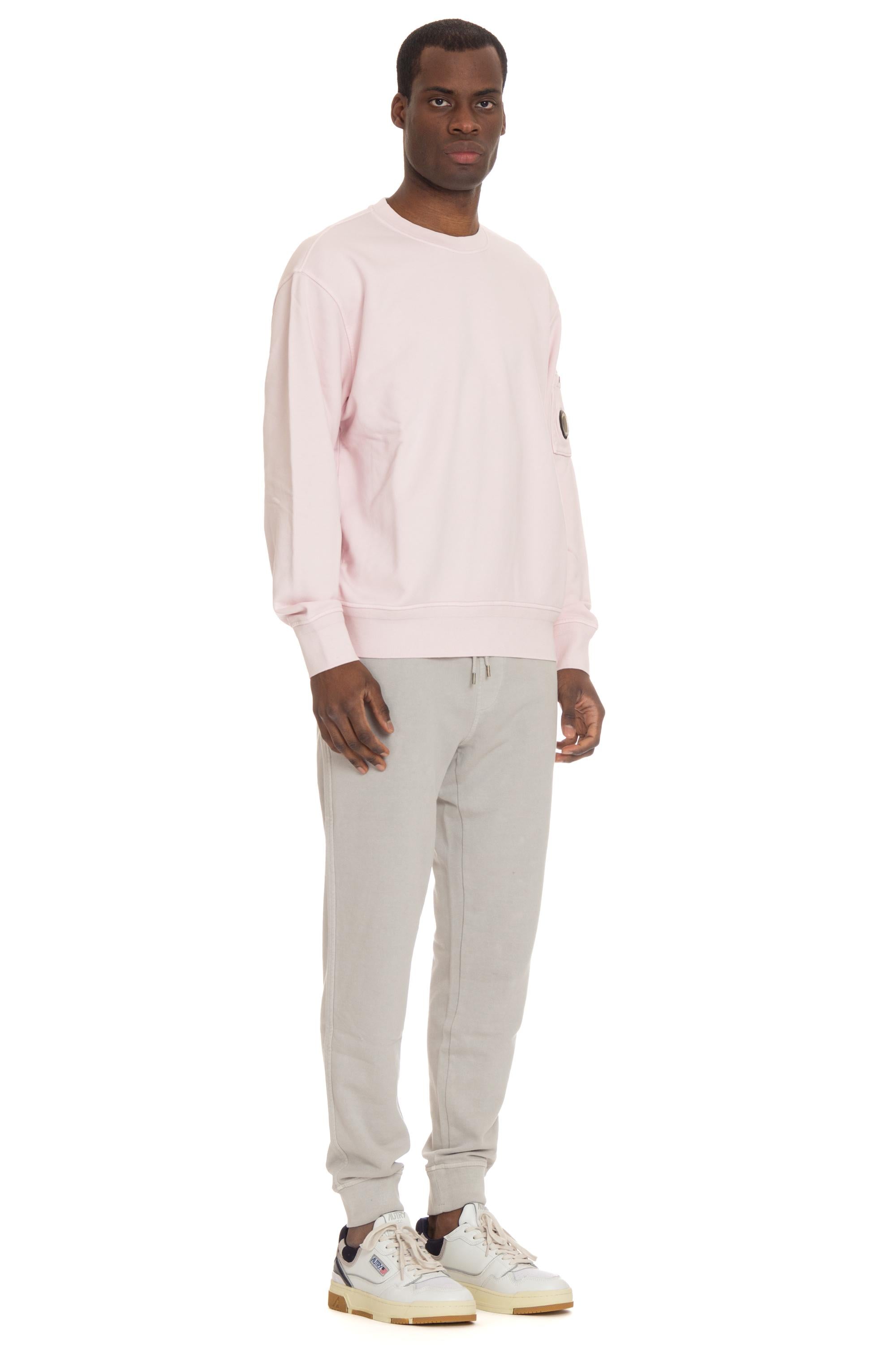 Felpa girocollo in cotone resist dyed CMSS098A-110044R 501 CP Company