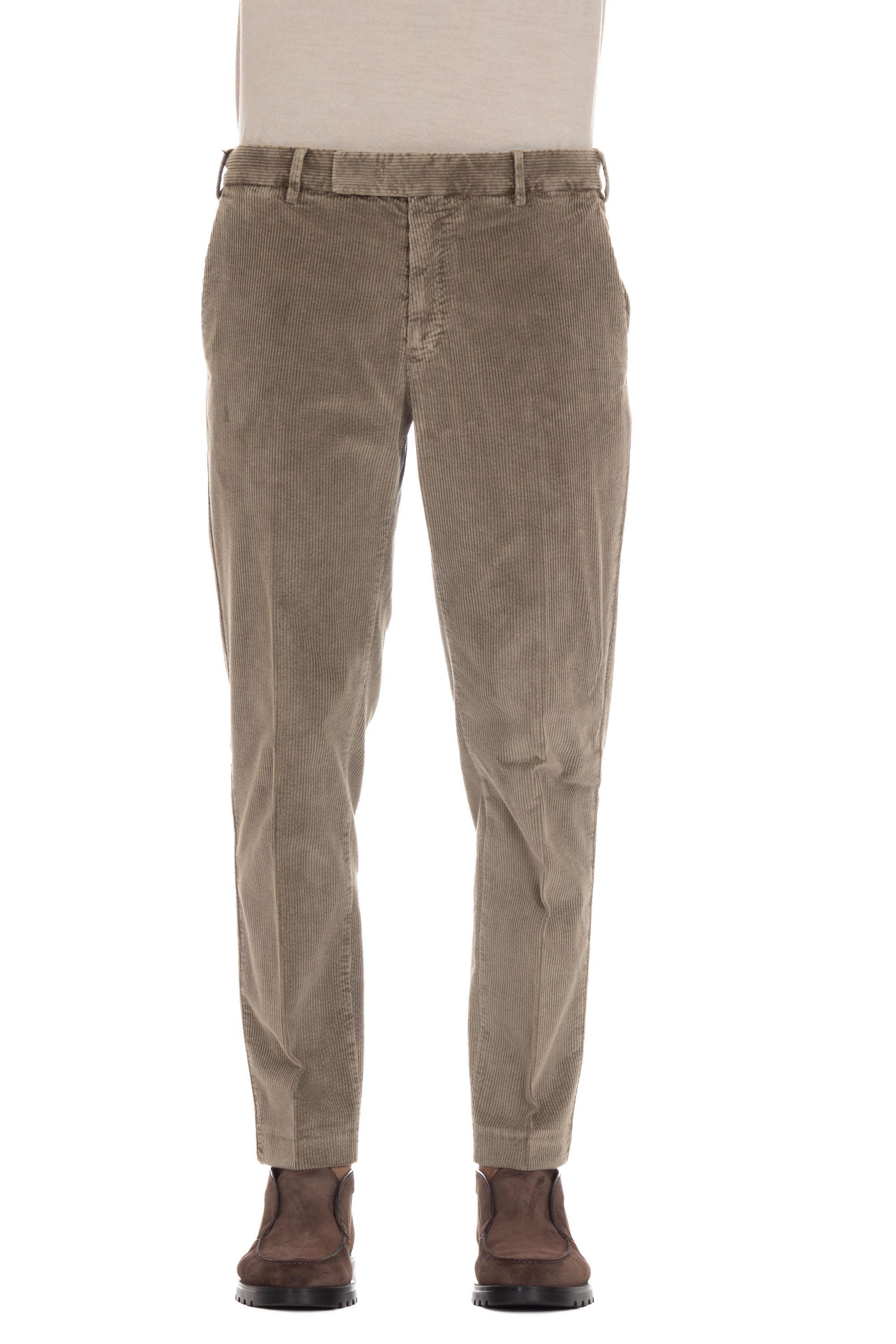 PT Torino Pantalone in velluto coste 500 righe Rebel fit RTZ1Z00FWD TU87/2 N865
