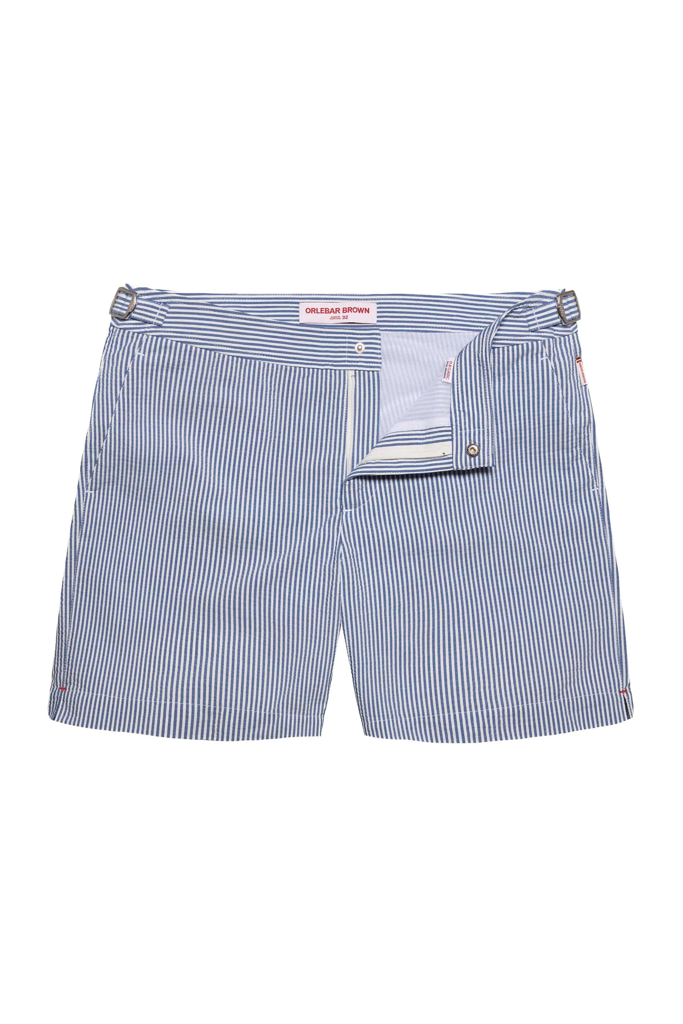 Orlebar Brown Costume da bagno bulldog stripe 281760 NOVA BLUE/WHITE STRIPE