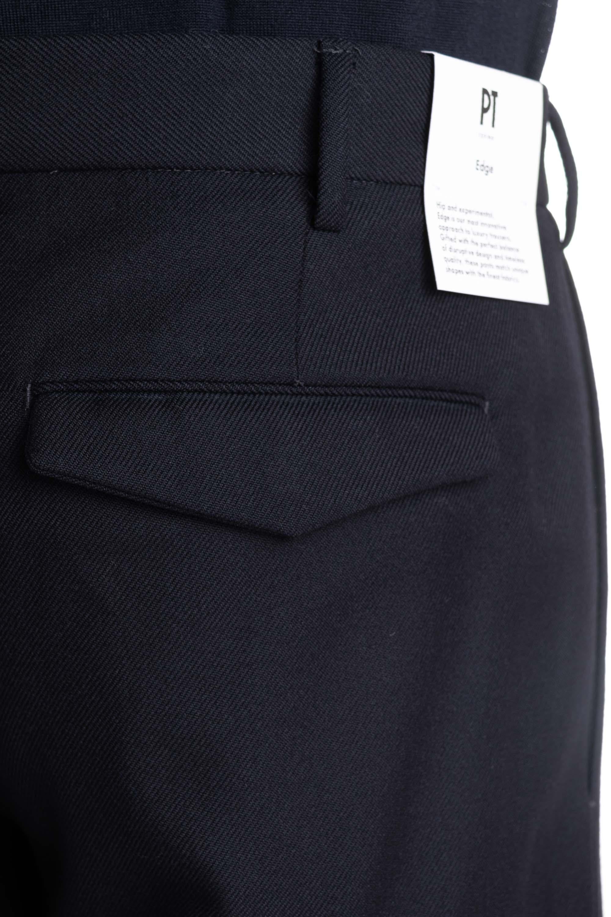 PT Torino Pantalone in drill di lana gamba dritta mod. Michael ASJDB00FWD SD52-2 0360