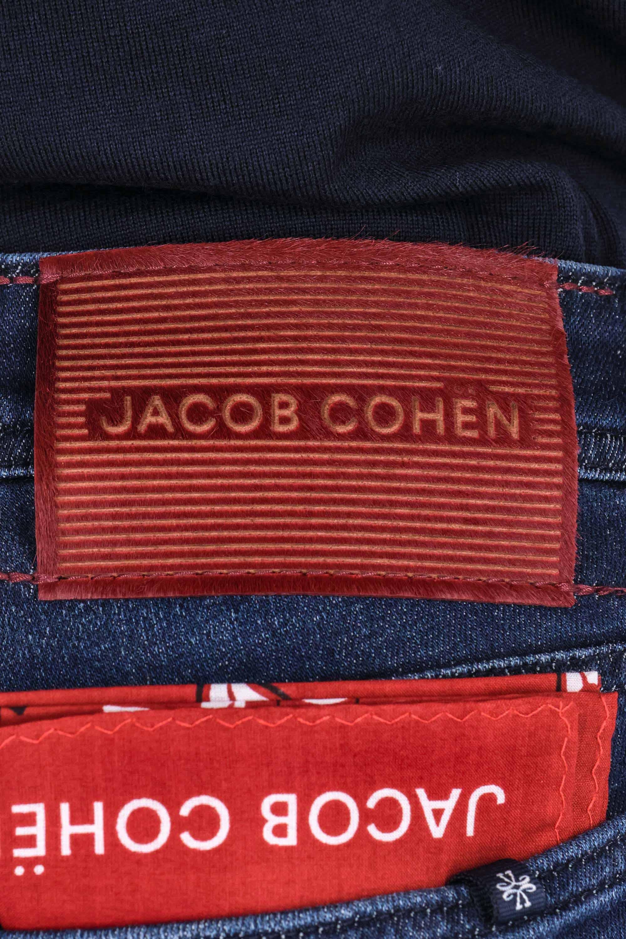 Jacob Cohen Jeans denim in cotone comfort etichetta rossa Bard fit JUM_QE004-057-P3588 100D