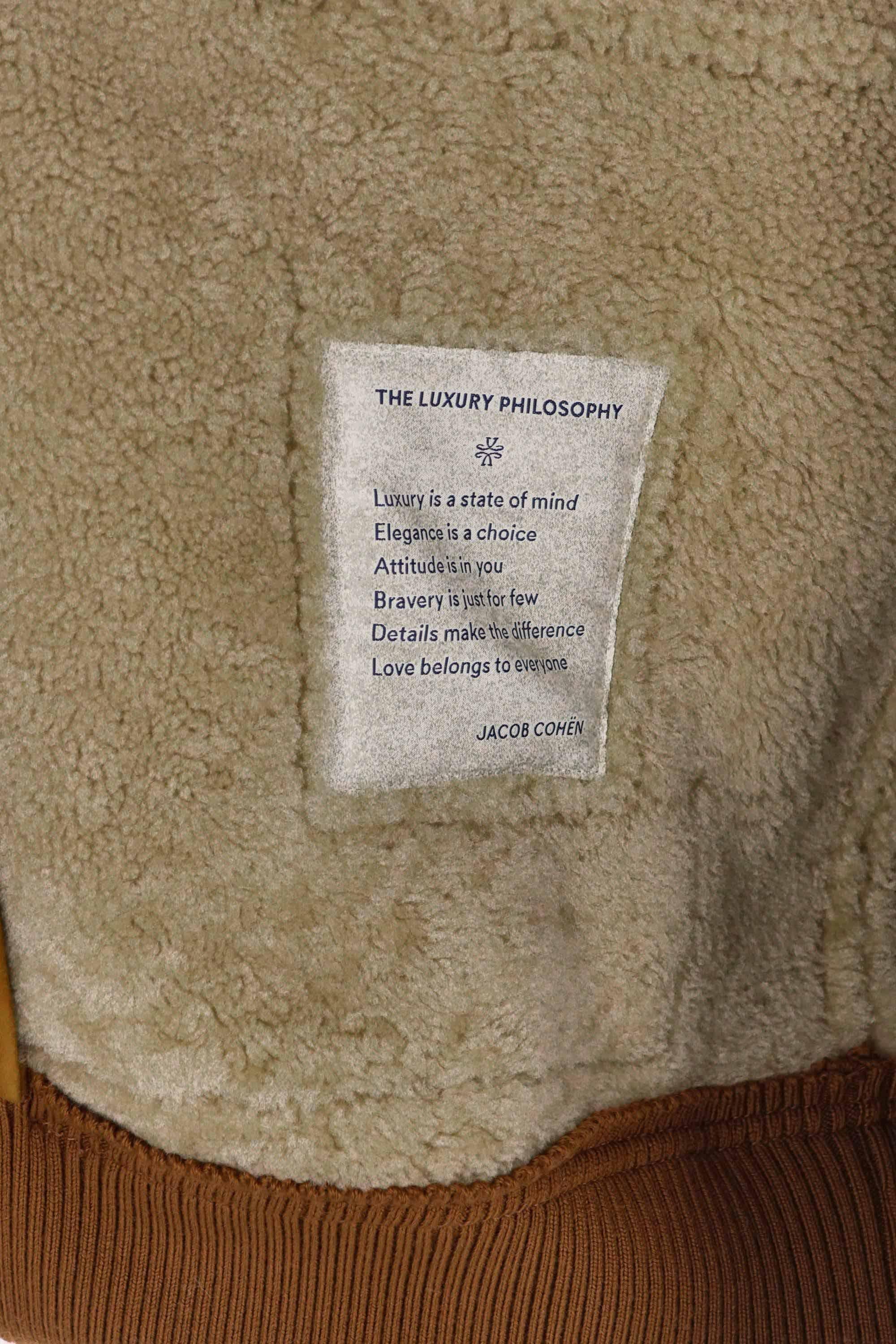 Jacob Cohen Giubbotto bomber in montone con cappuccio JUR_HR081-001-D1375 G01