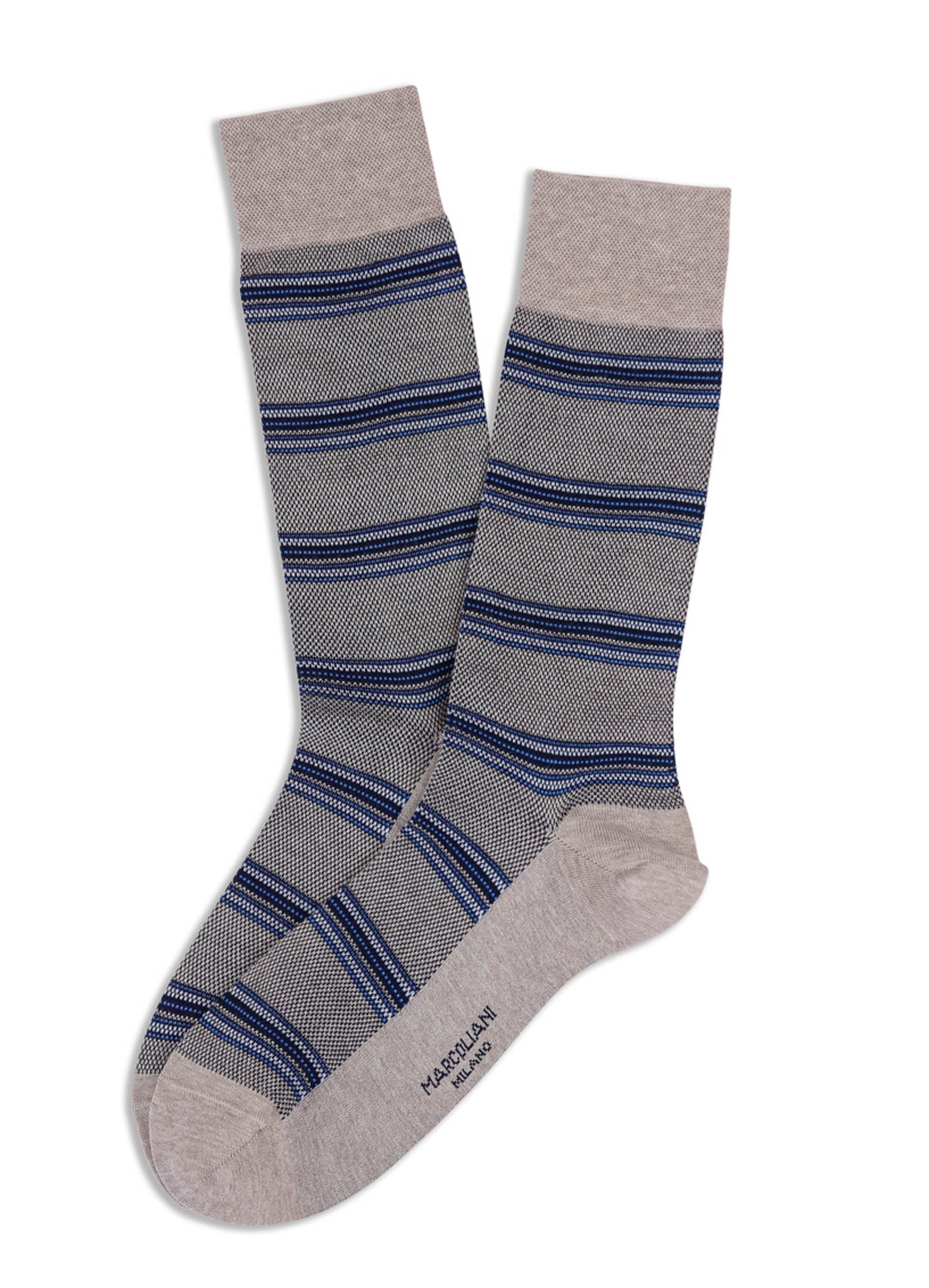 Marcoliani Calza rigata in pima cotton MAR4719L/2 072