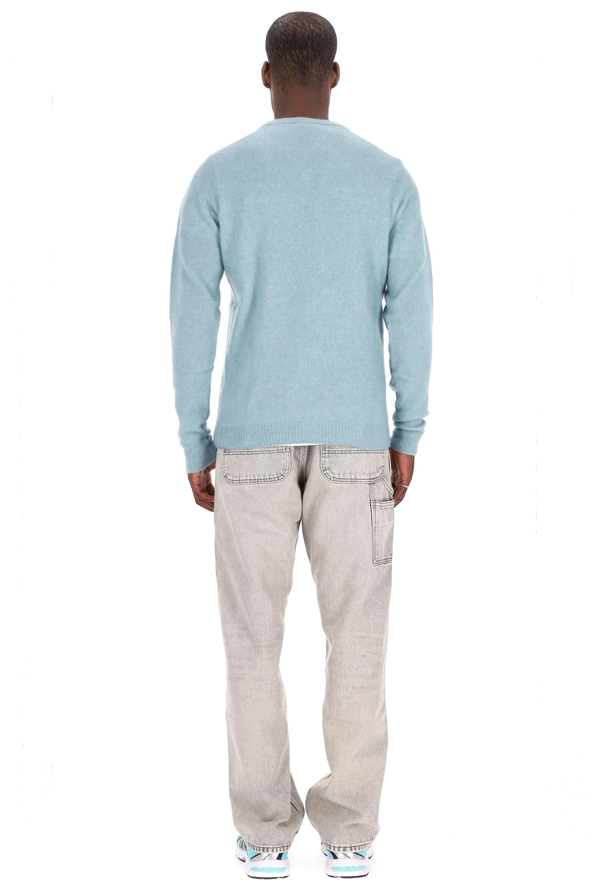 Roberto Collina Maglia girocollo "nuvola" in cashmere e seta 3M32001/2 M3288