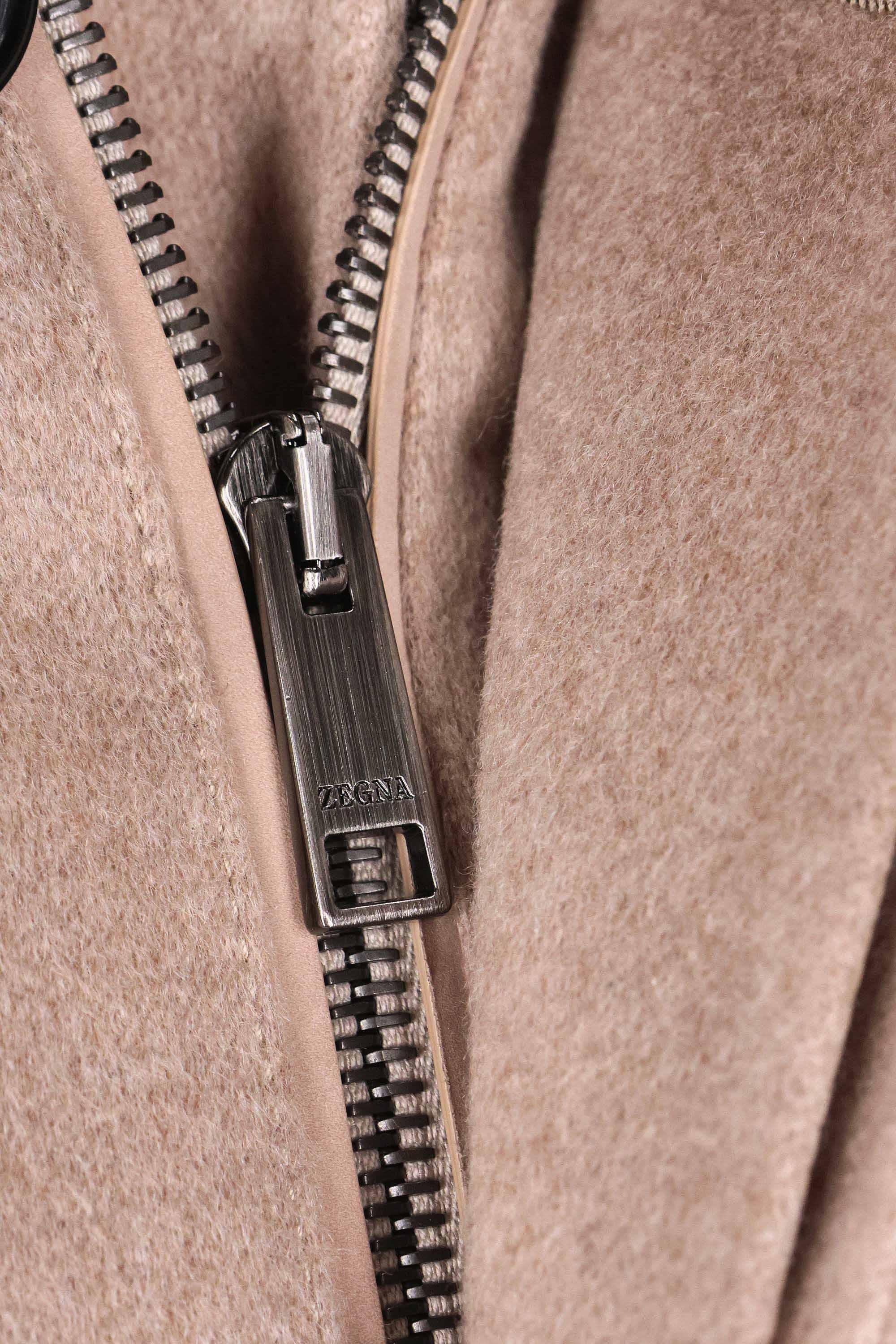Car coat in Oasi Cashmere con cappuccio staccabile UGT42A2-7210 N92 Zegna
