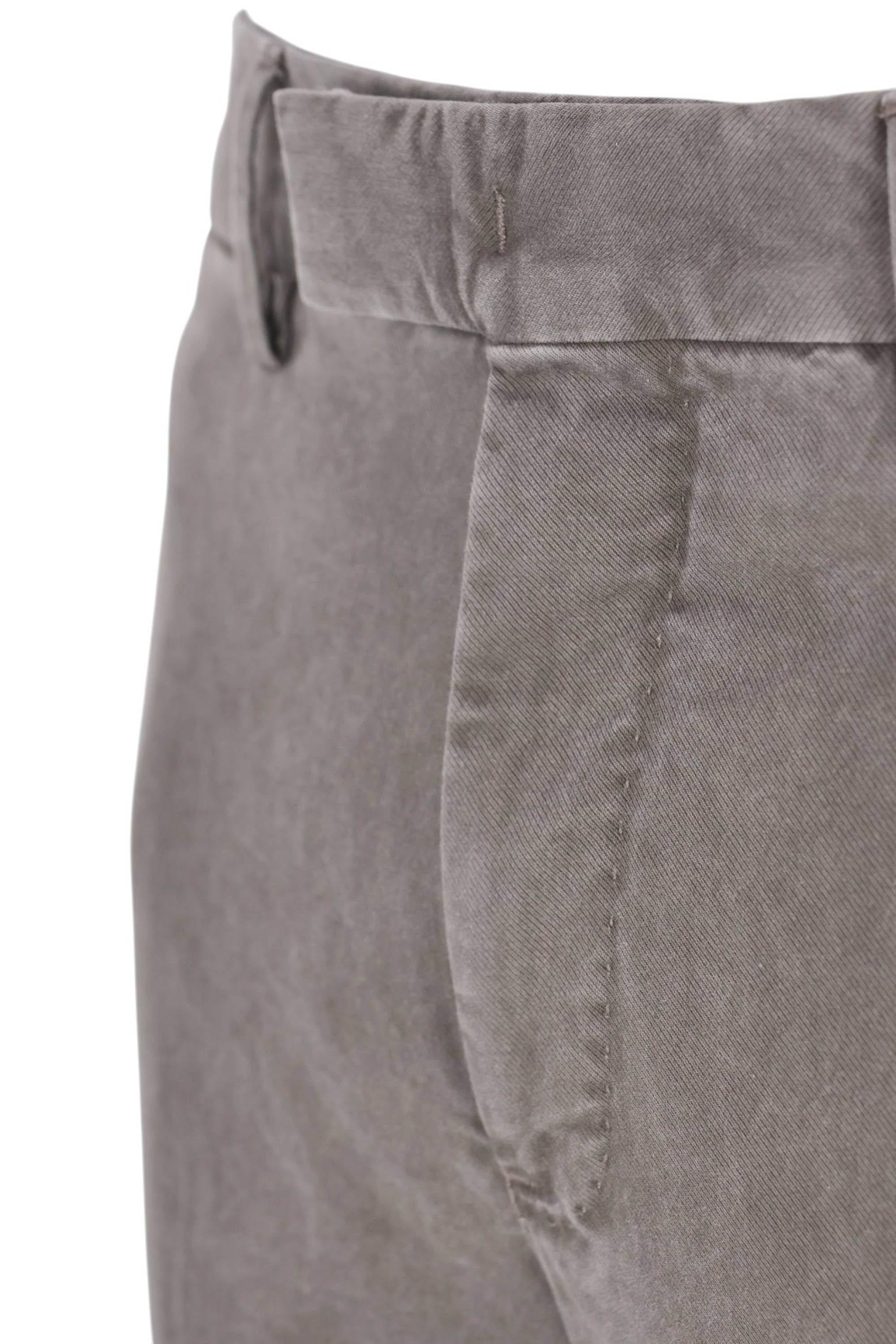 PT Torino Pantalone in tricotina di cotone Master fit COALMAZ00CL1 TU18 0100