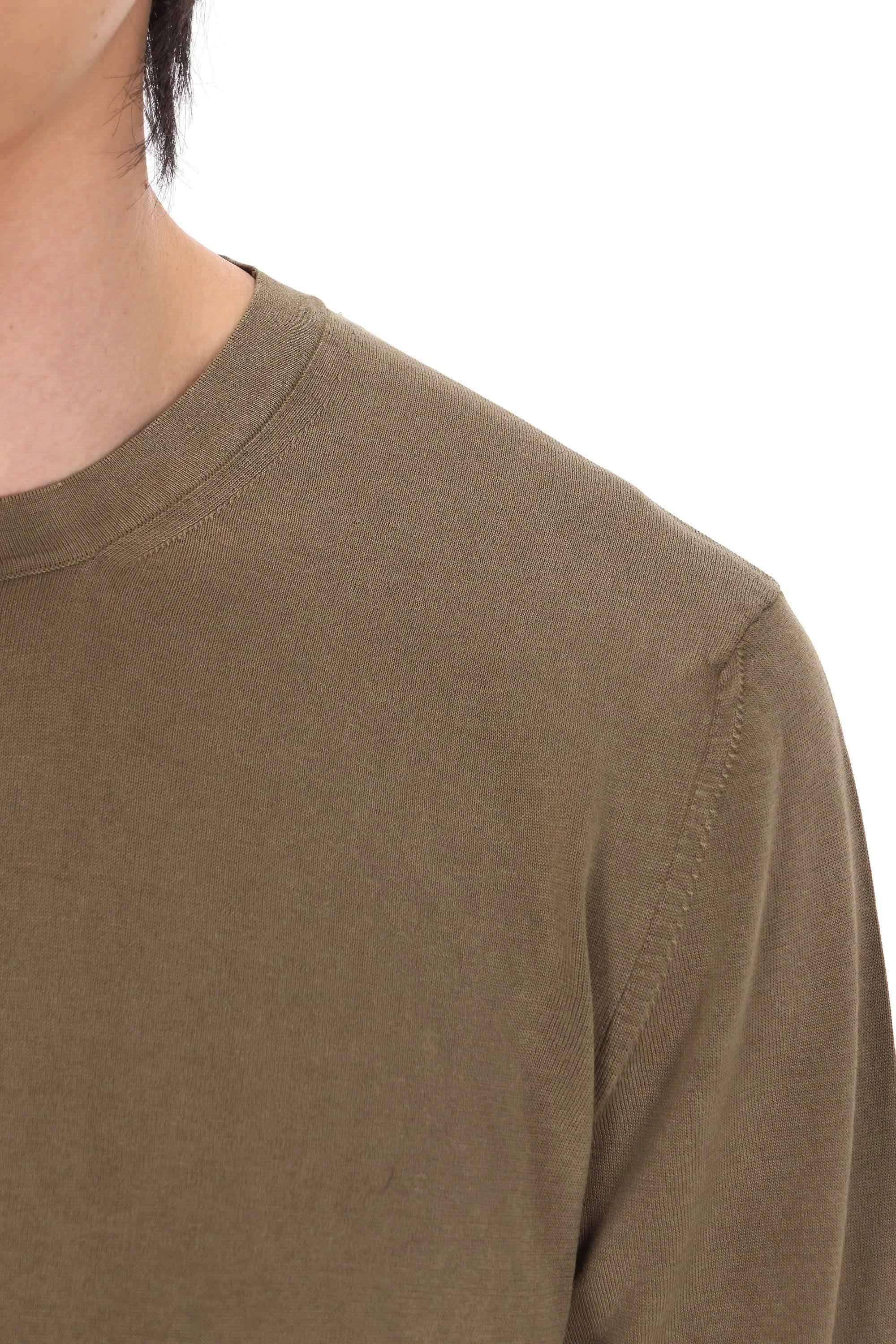 Drumohr Maglia girocollo in fine cotone frosted D0GF113NL 441