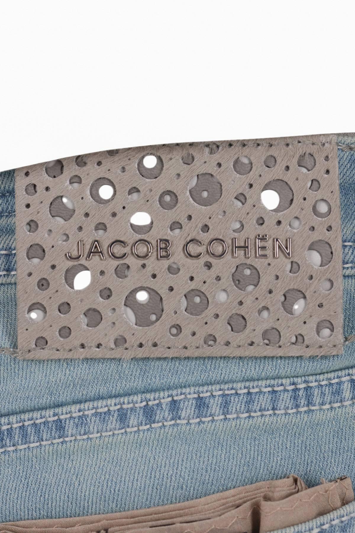Jacob Cohen Jeans in cotone comfort etichetta cavallino intarsiato Nick fit QM006-053-P3621 NICK 300D