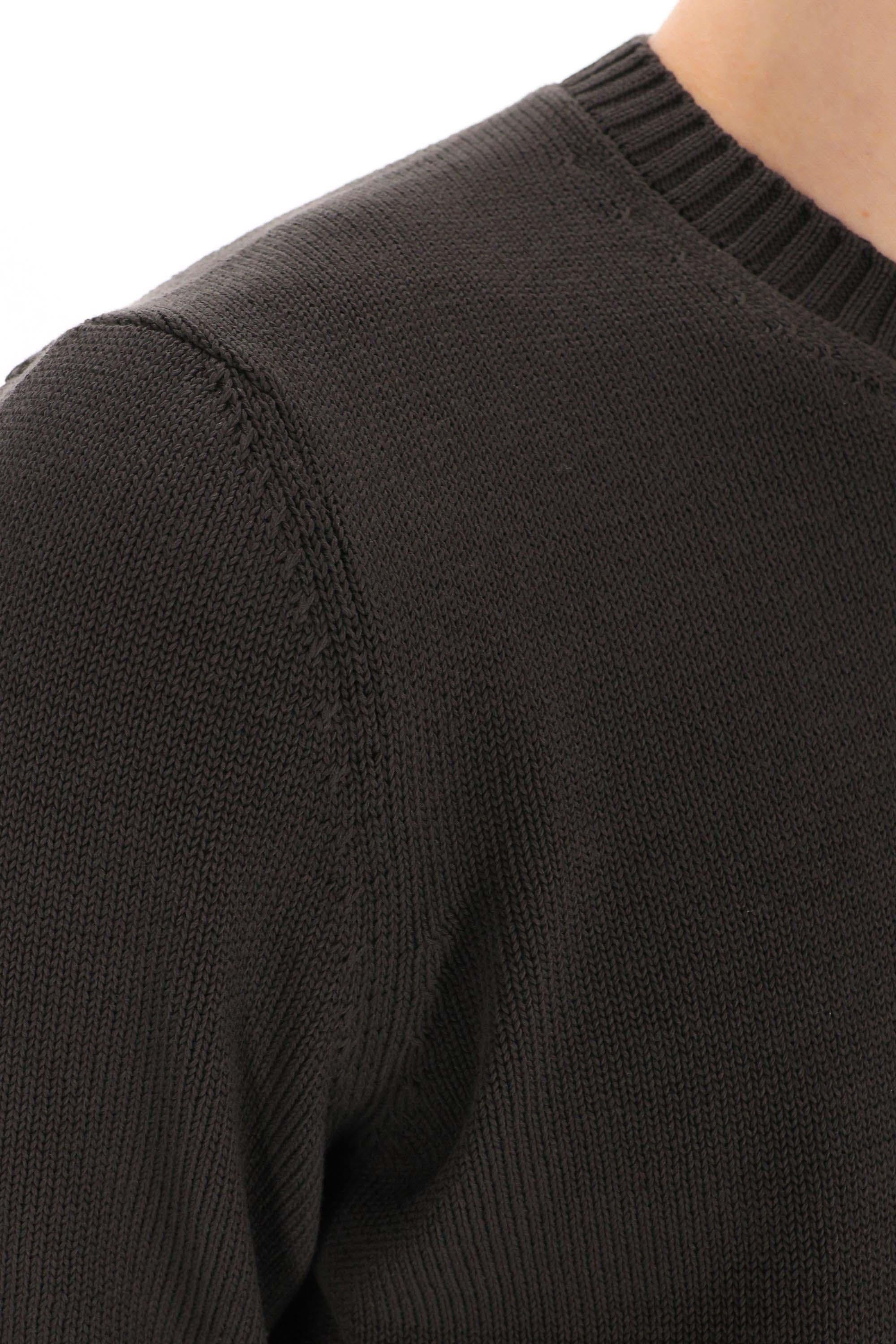 Maglia girocollo in cotone finezza 5 D8Z103-8 470 Drumohr