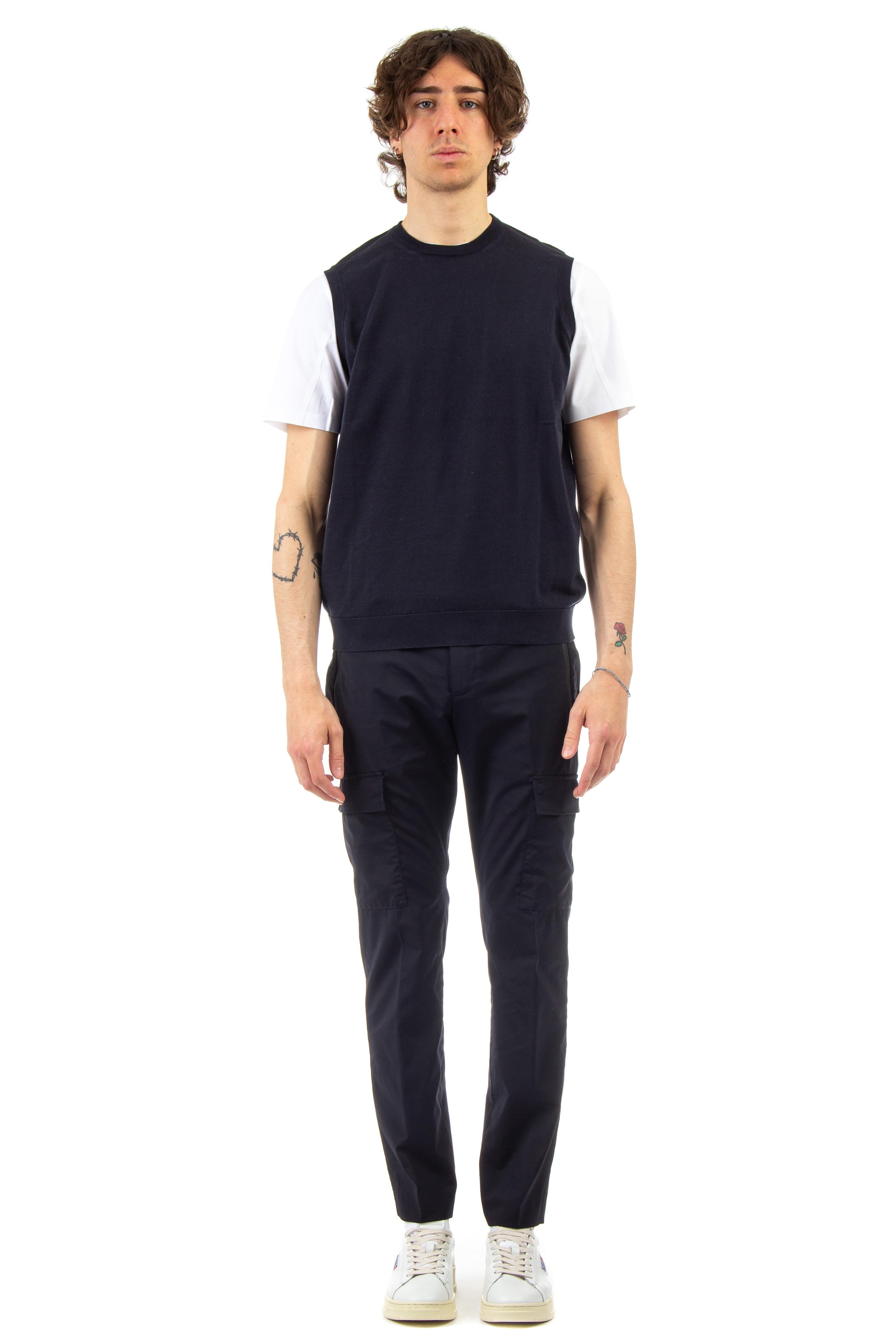 Gilet in cotone extrafine D0GN464/3 795 Drumohr