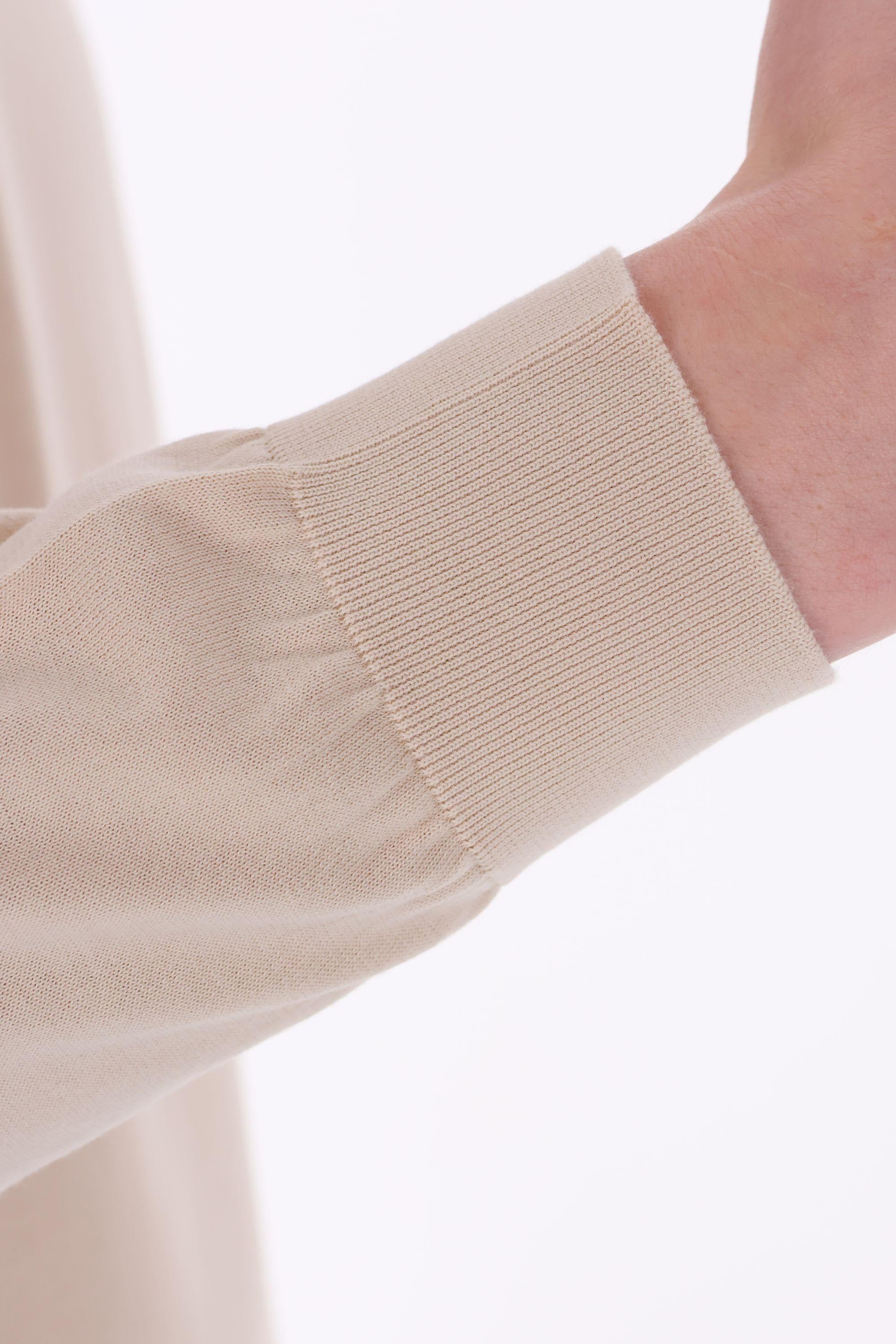 Polo manica lunga in cotone superlight D0GN214-3 125 Drumohr