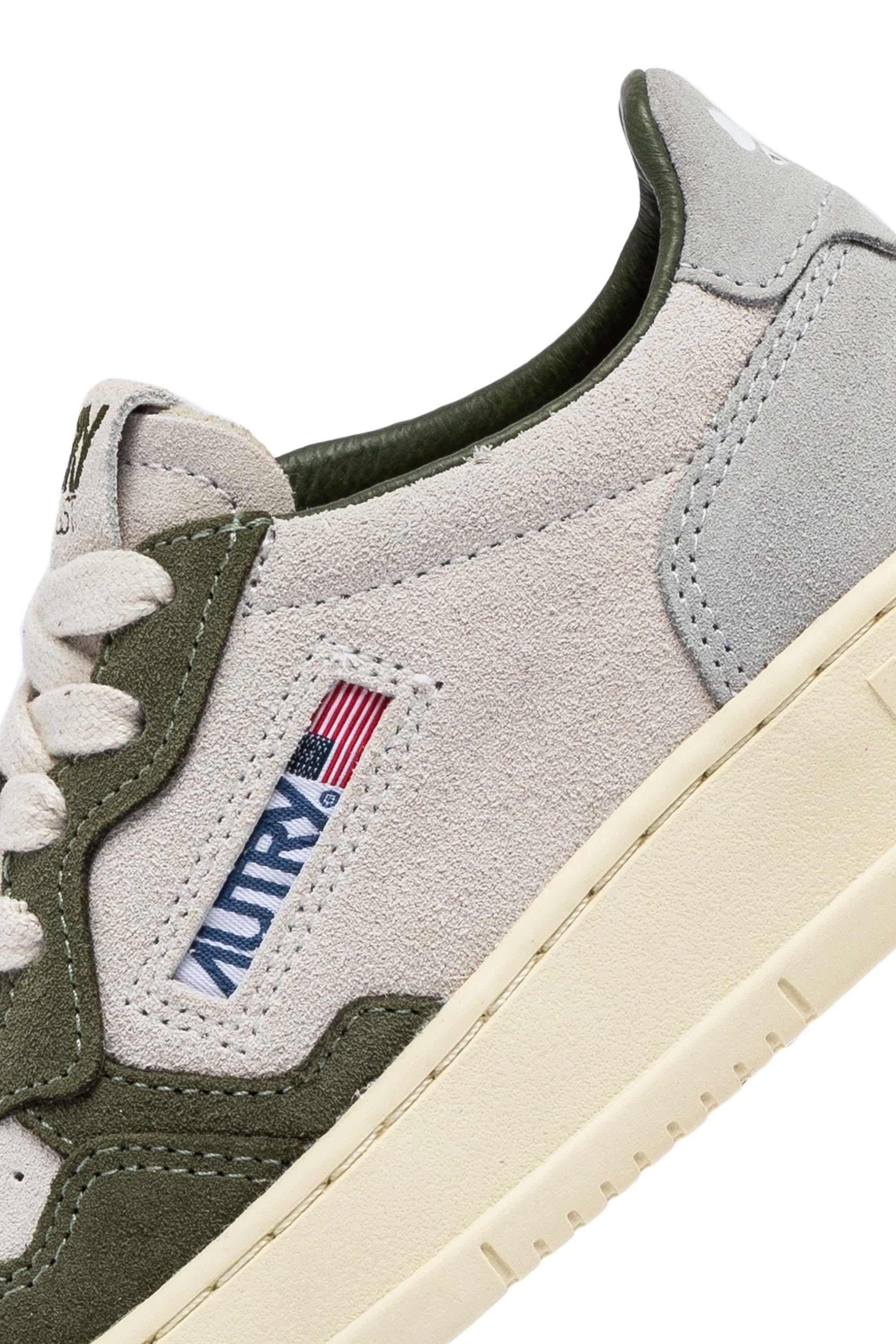 Sneaker Medalist bambino multicolor in camoscio KULK 3U02 SCH/WH/LOFT Autry