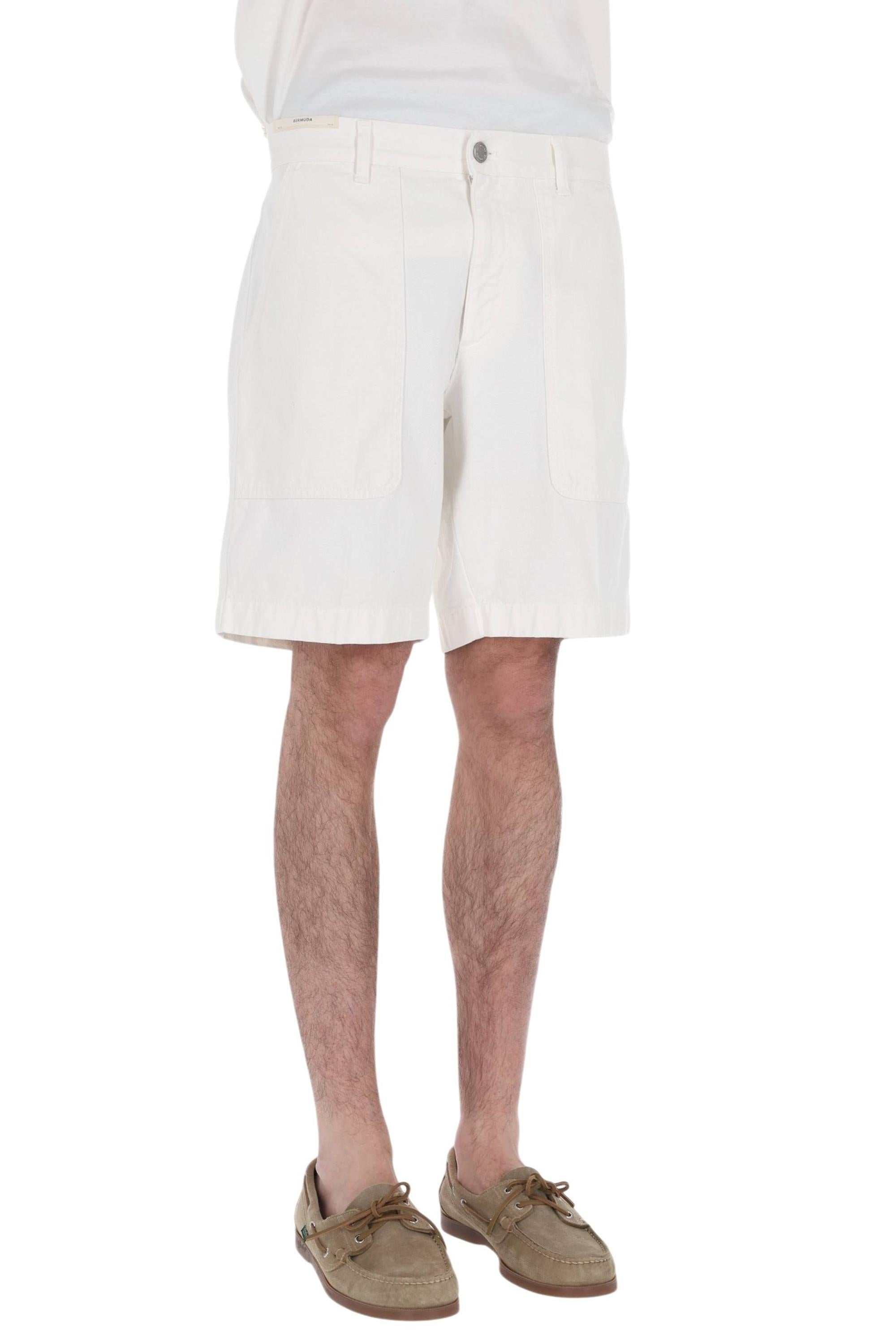 PT Denim Bermuda Hip-Hop in puro cotone C5BP09ZD TX14T0 Y018