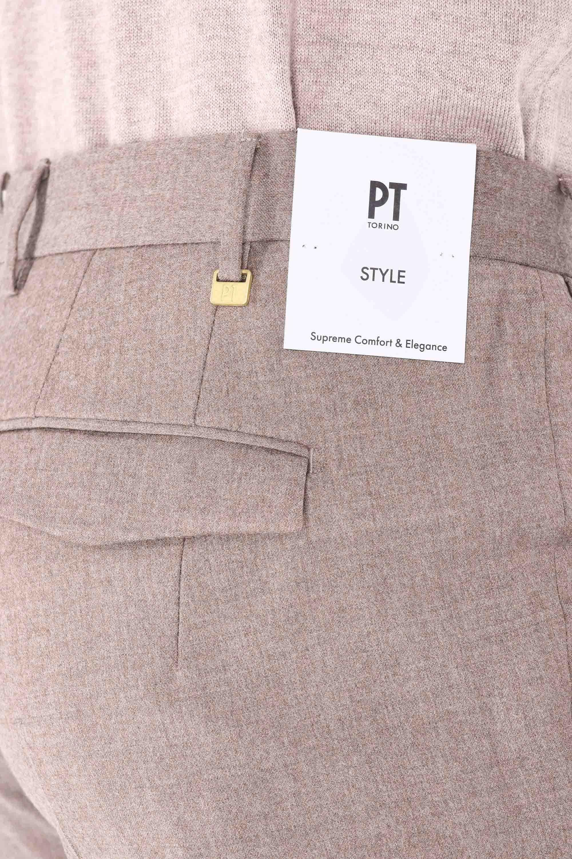 PT Torino Pantalone in flanella di lana super 110's comfort Master fit AFMAZ00CL1 CM13 0060