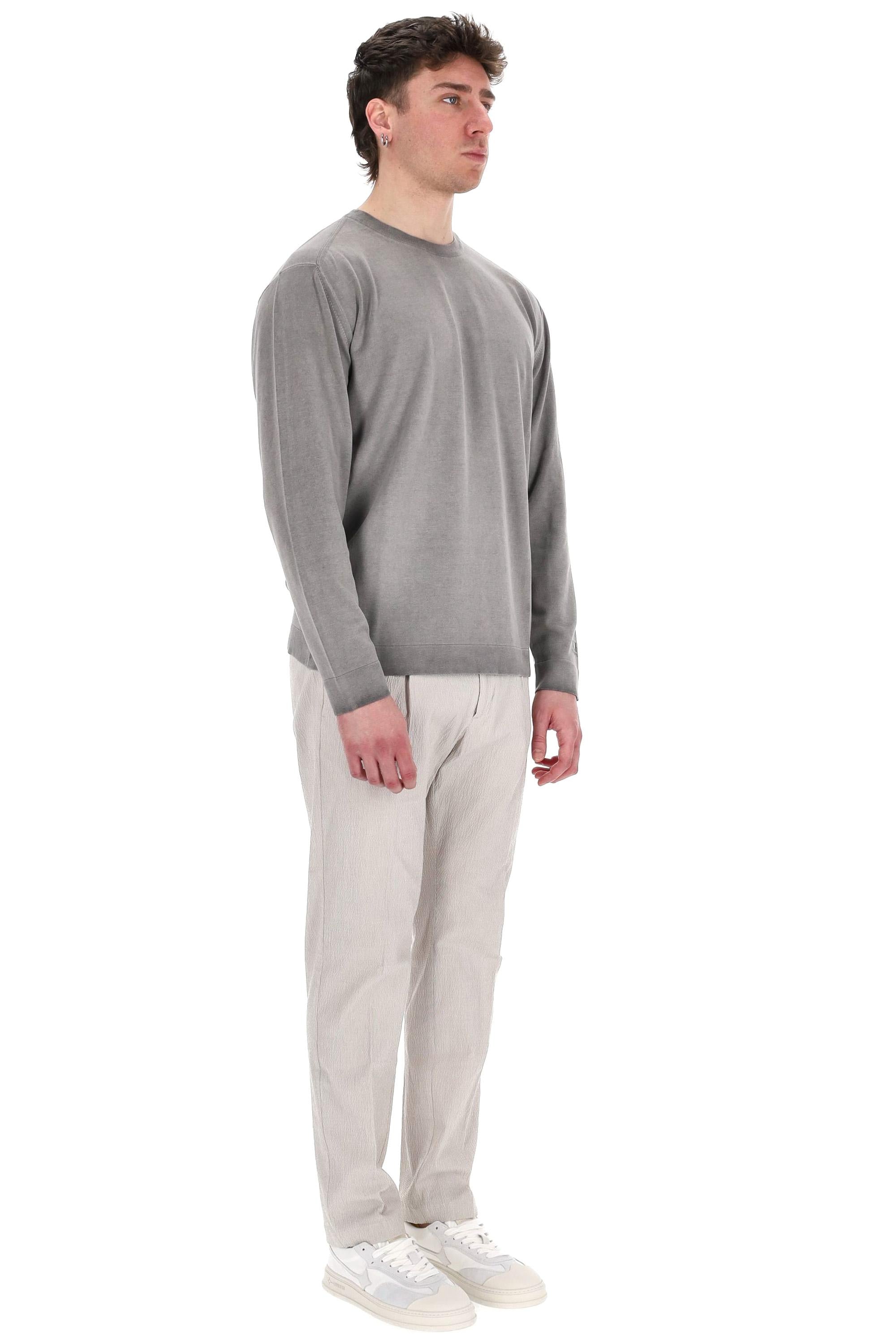 CP Company Girocollo in crepe di cotone effetto delavè MKN212A00 4128S 999