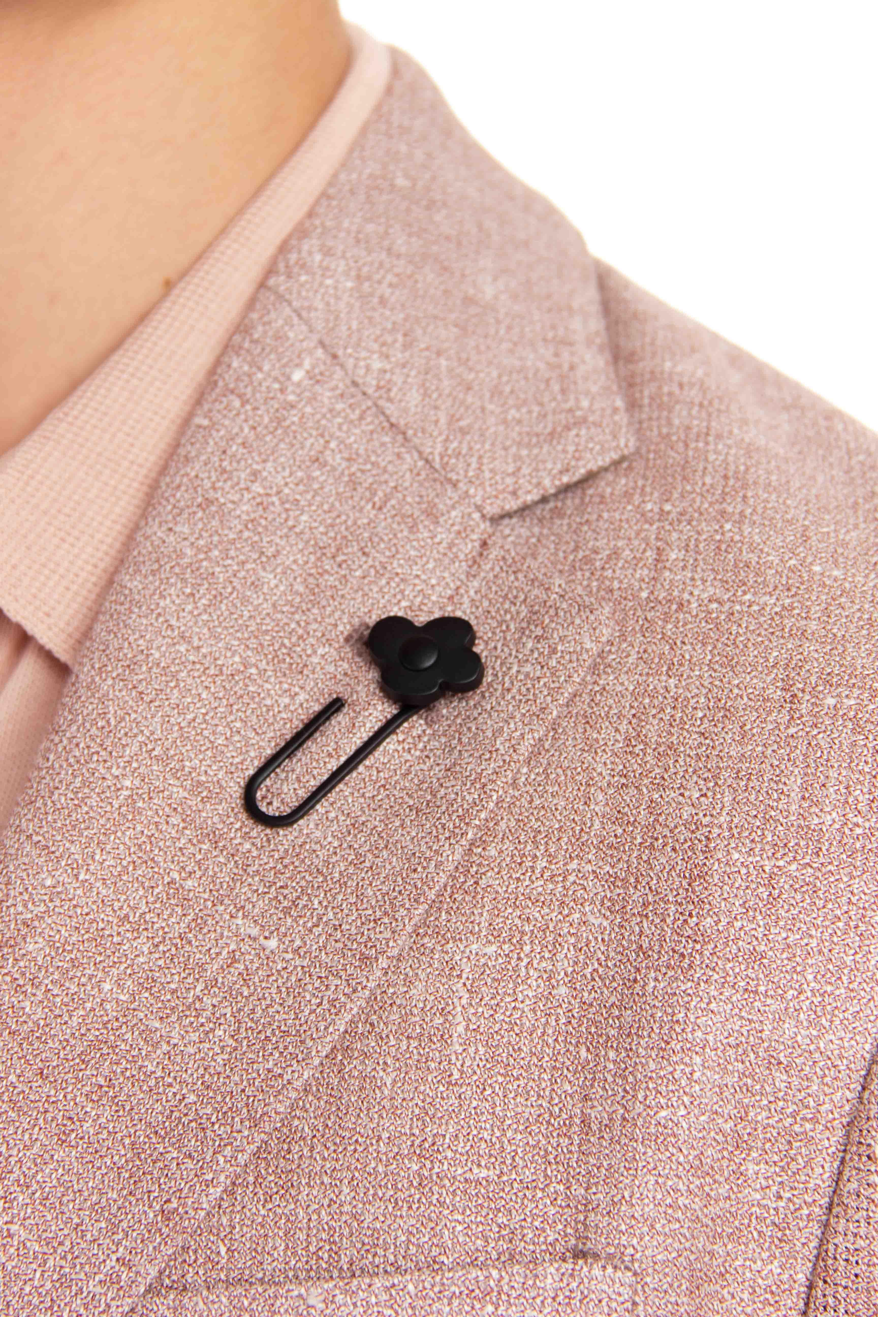 Giacca tramata in lino-lana EQ528AE EQSK62514 701 Lardini