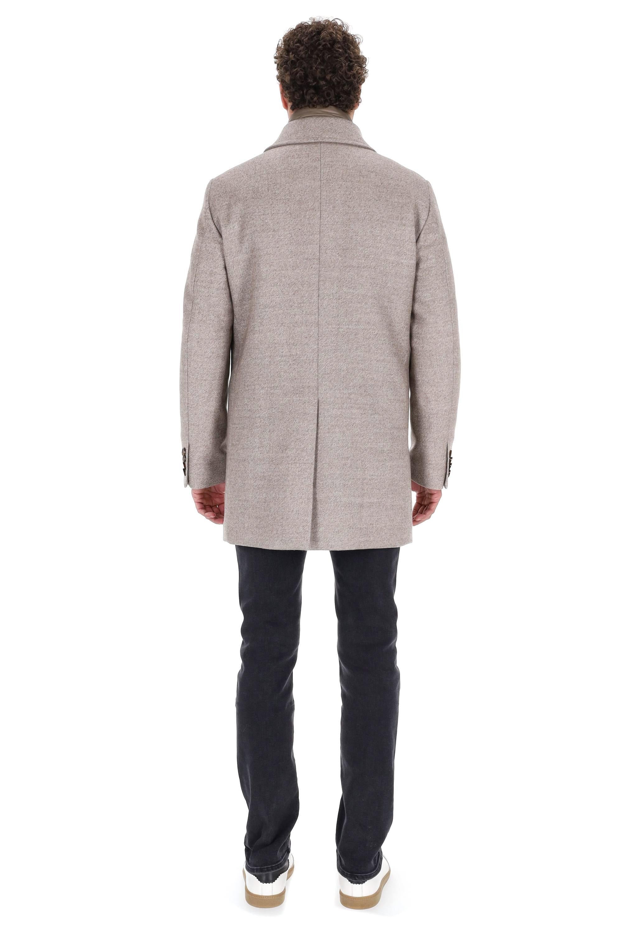 Moorer Cappotto in lana imbottito in piuma mod. Monferrato-L MONFERRATO-LP U0231
