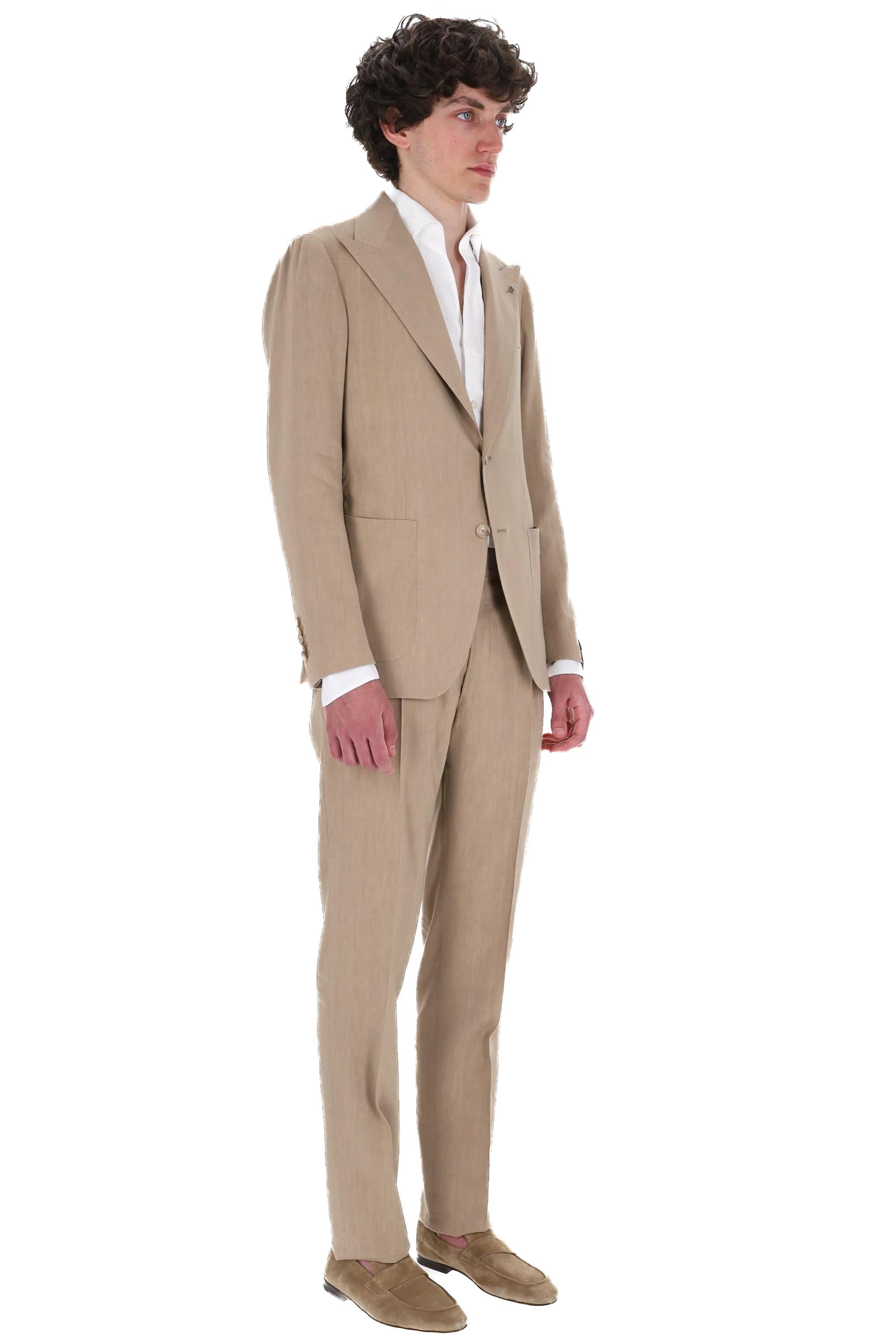 Tagliatore Abito in lino-lana-mohair linea Pino Lerario A-PL26KBR 080016 A3052