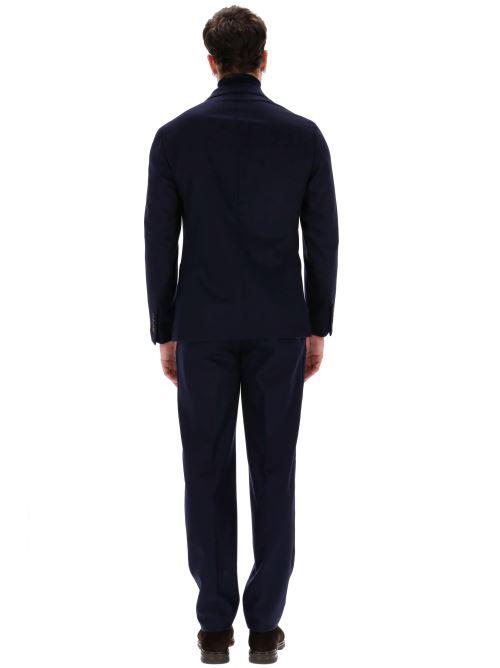 Eleventy Abito doppiopetto in jersey di lana-cashmere J70ABUB01 TES0H027 19