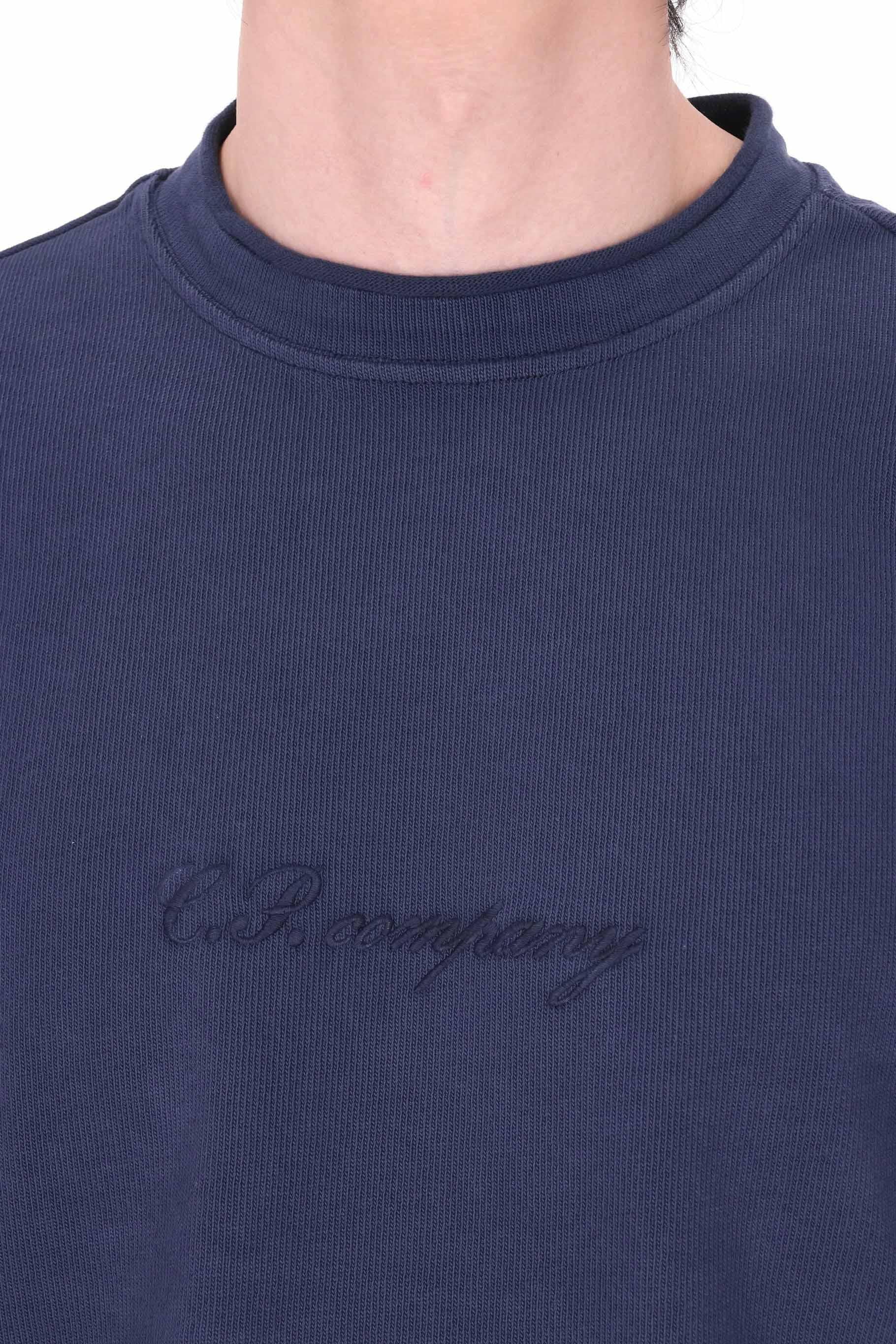 CP Company Felpa in jersey di cotone boxy fit 20CMSS270A 110700G 889