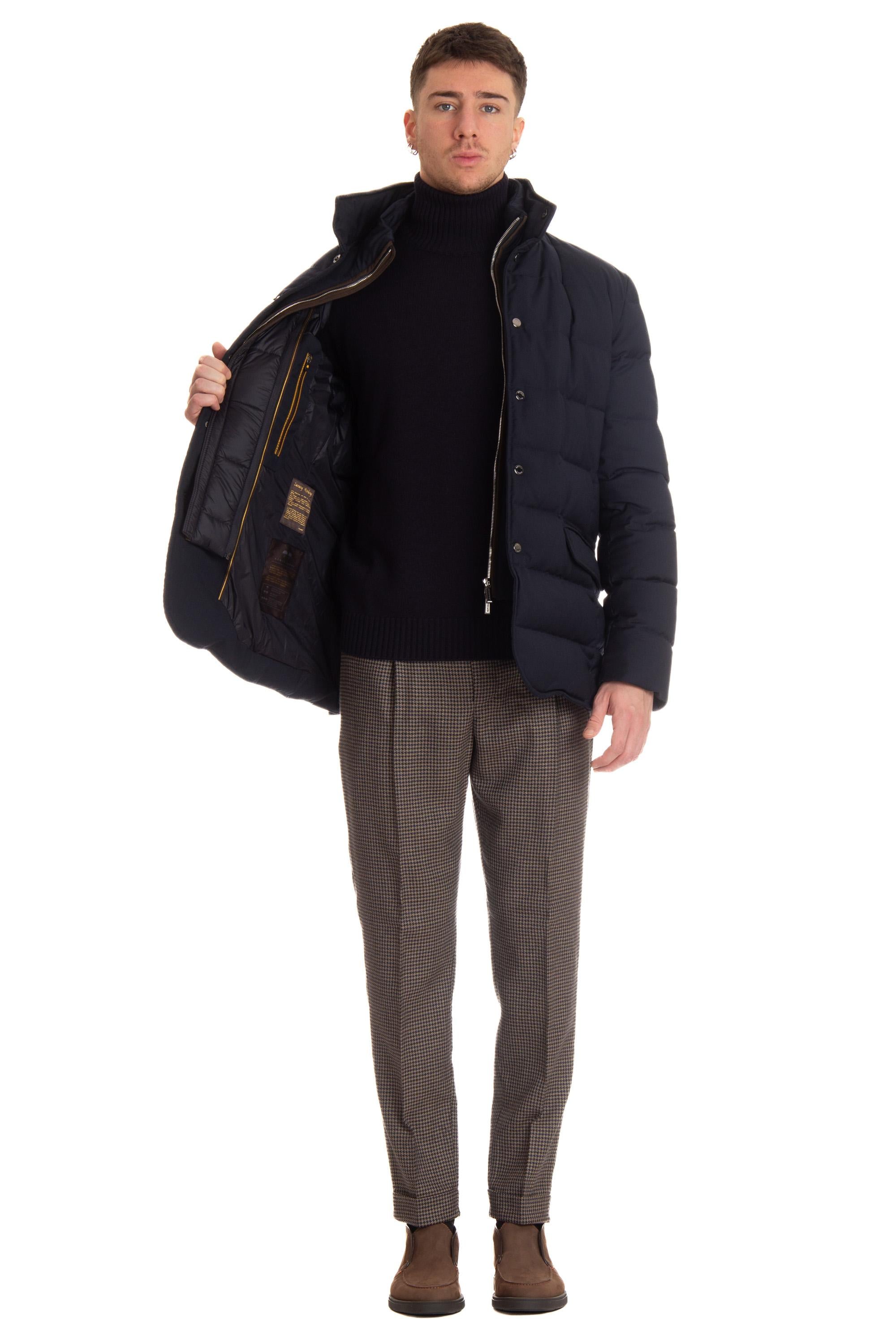 Giubbotto modello giacca imbottito in piuma MIRO-PUM U0402 Moorer
