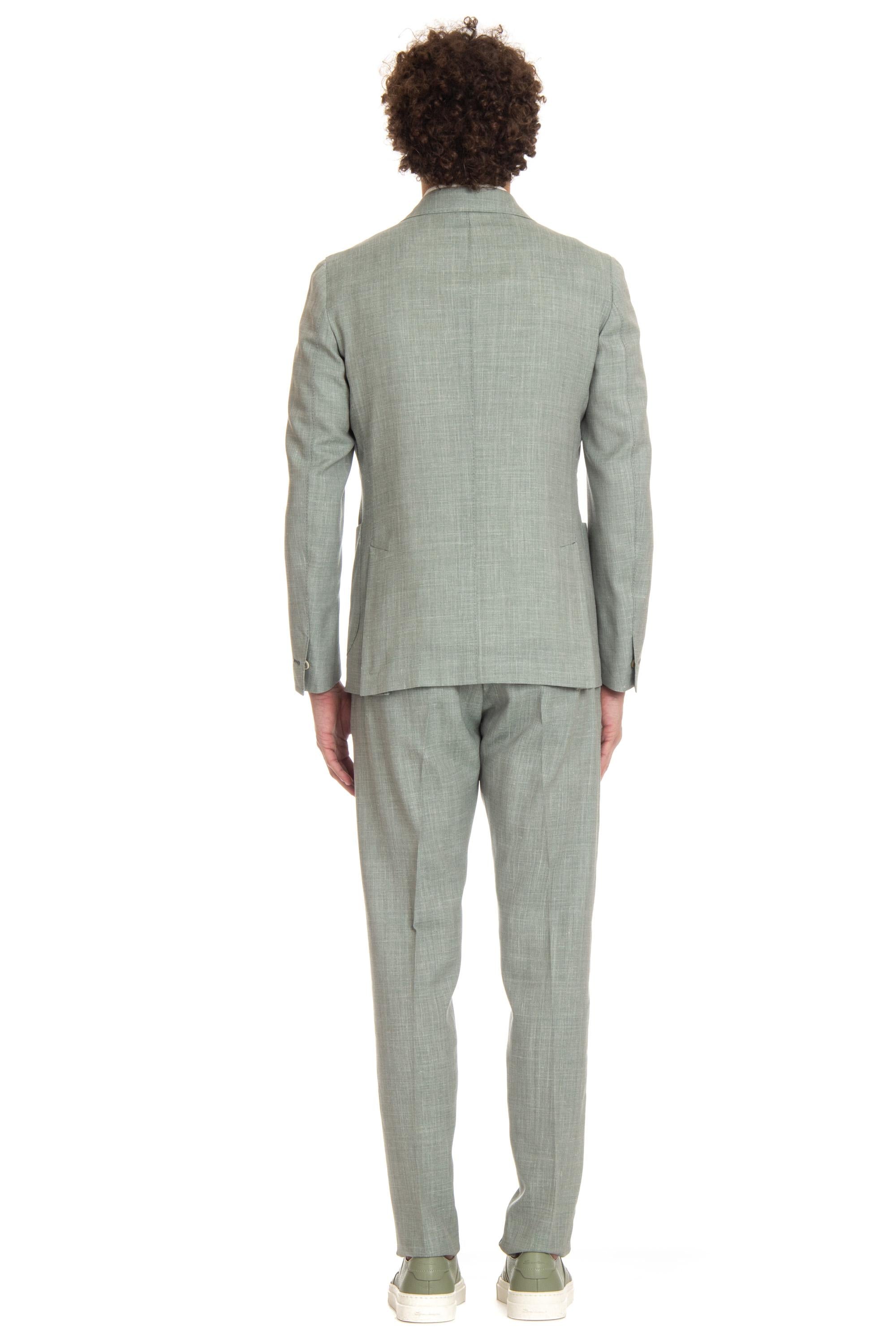 Abito sartoriale jogger in lana-lino-seta Loro Piana I75ABUC10 BT CCTES0I045 07 Eleventy