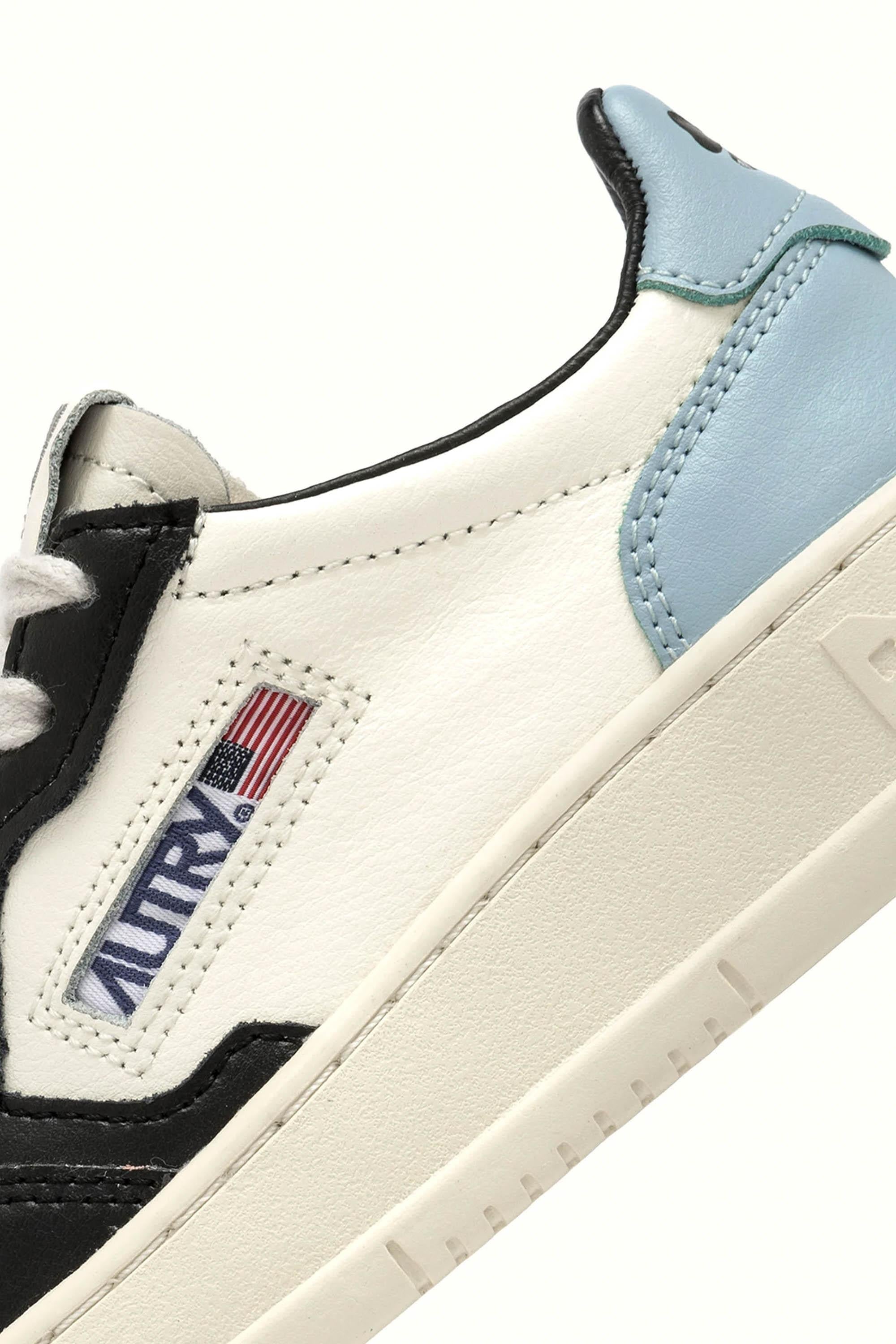 Sneaker Medalist bambino multicolor in pelle KULK 3F01 BK/WSWH/DRBL Autry