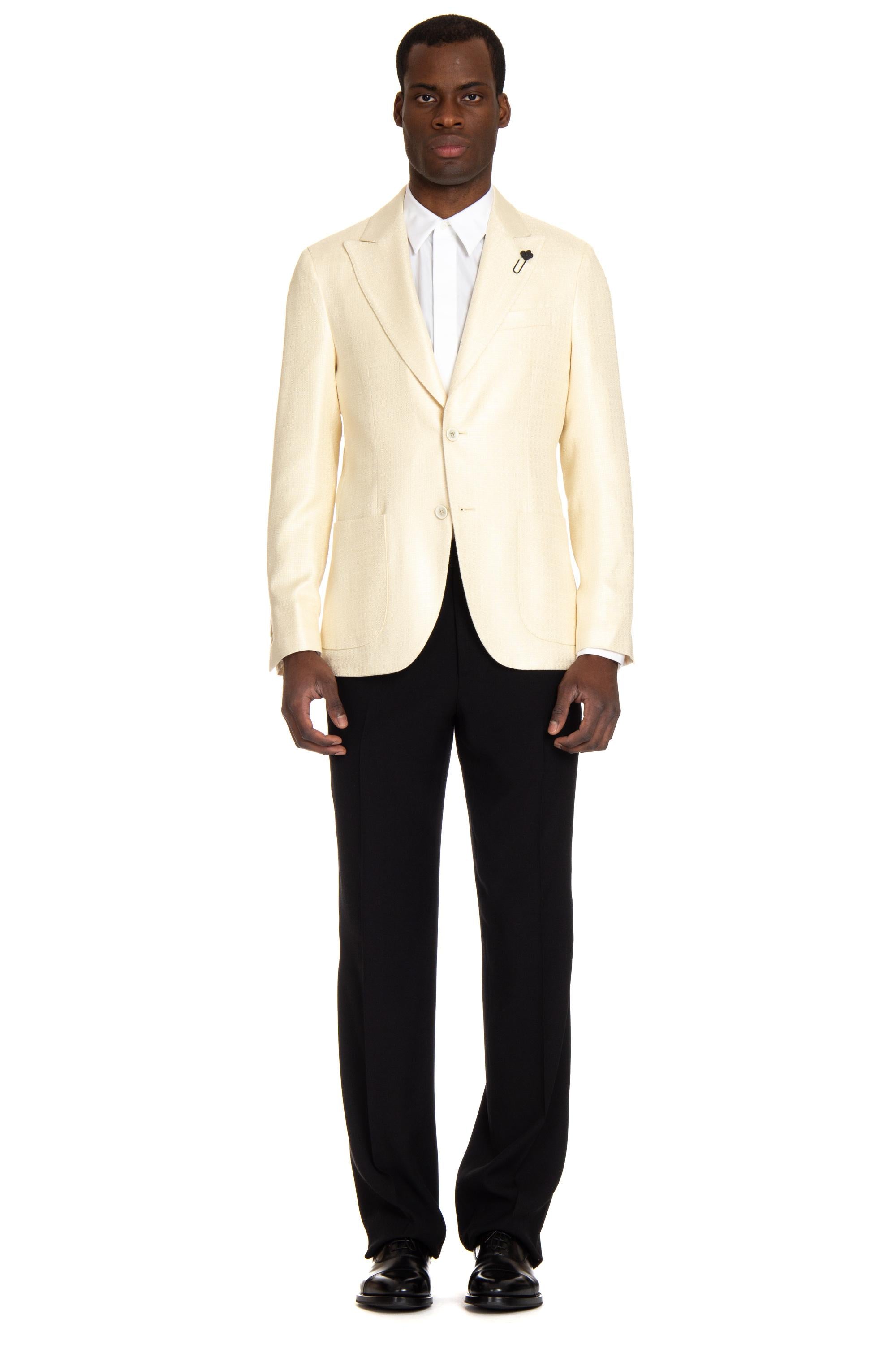 Lardini Giacca in pura seta EQ688AE EQSK62525 12