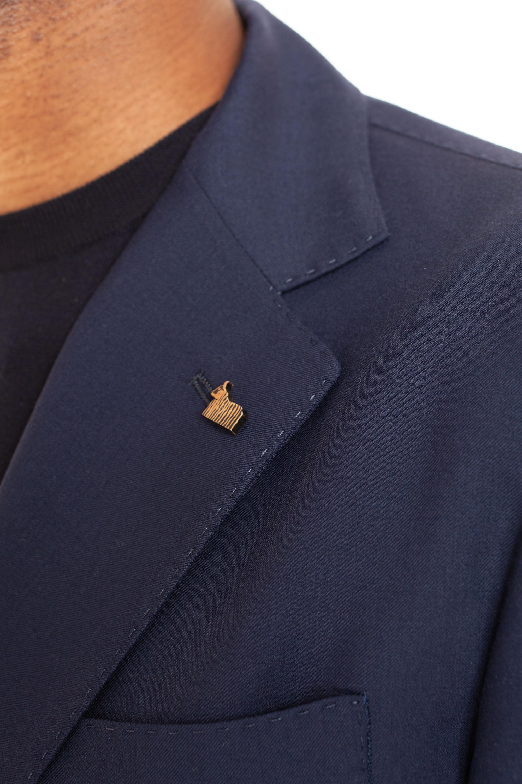 Colombo Giacca Robert destrutturata in cashmere pettinato 4.0 GI00251/N/7806 BLU NAVY