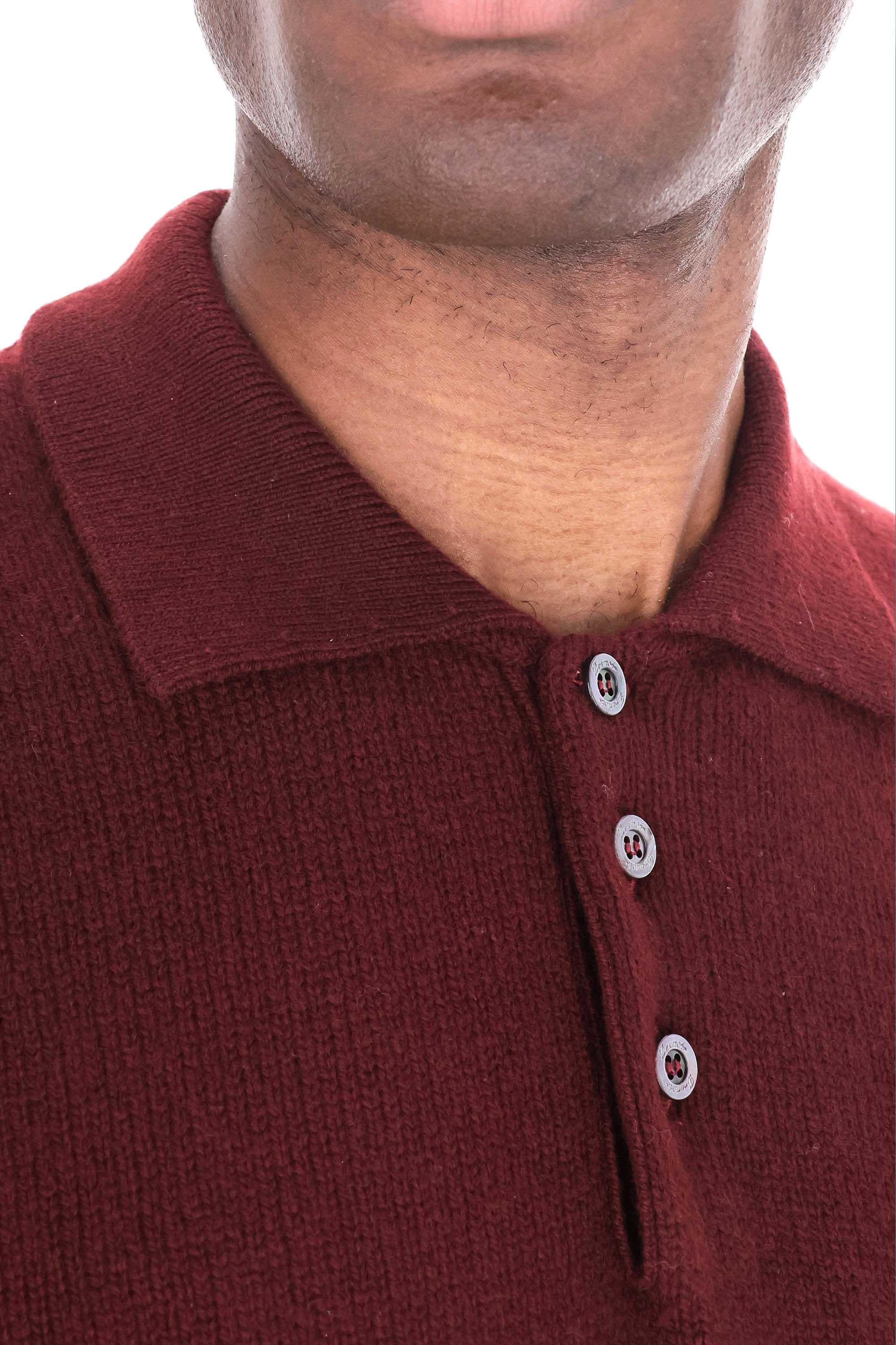 Polo-maglieria in lana di agnello D4W145L 395 Drumohr