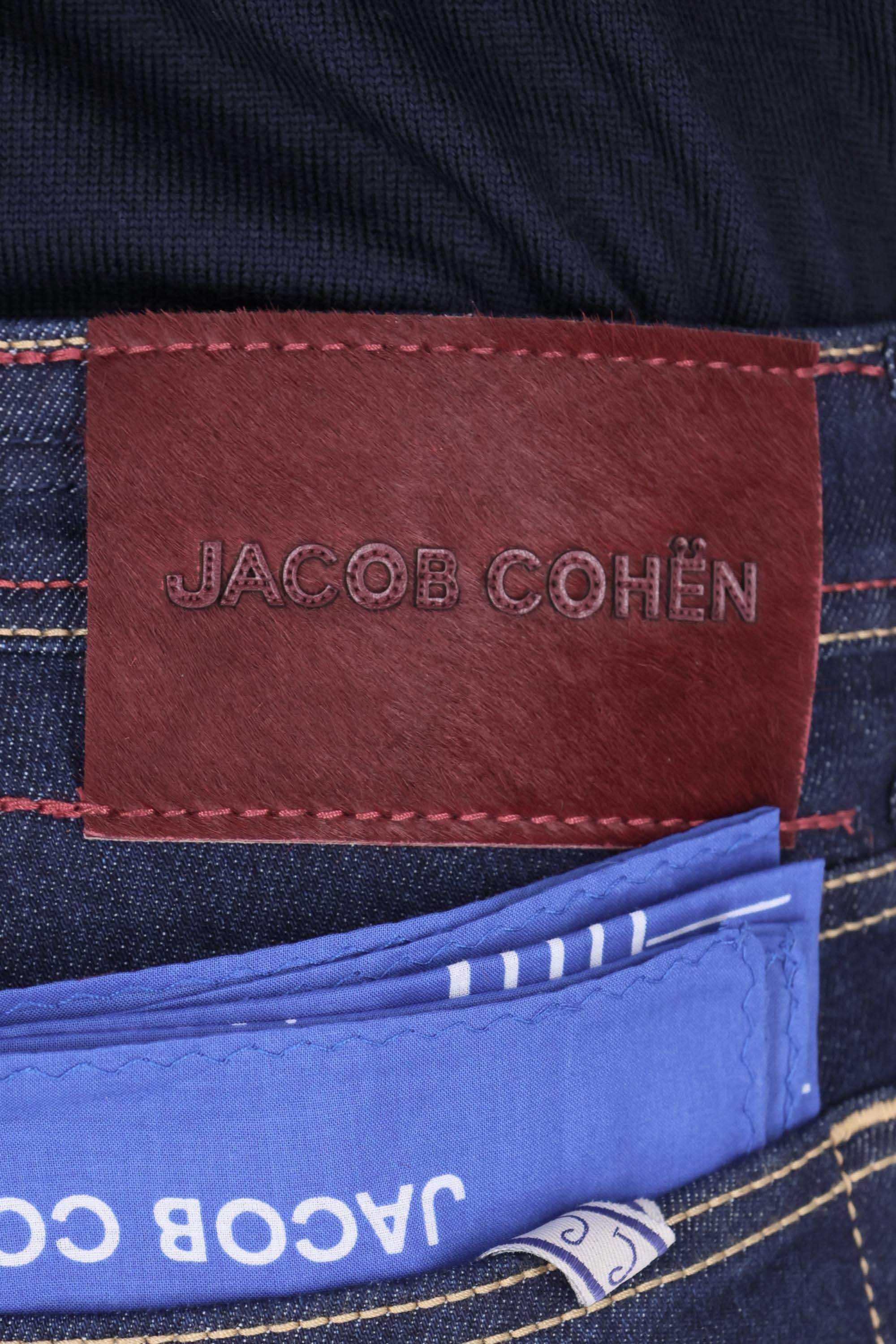 Jacob Cohen Jeans in cotone comfort etichetta cavallino rosso Bard fit JUX_QX004 001 S3623 BARD 100D