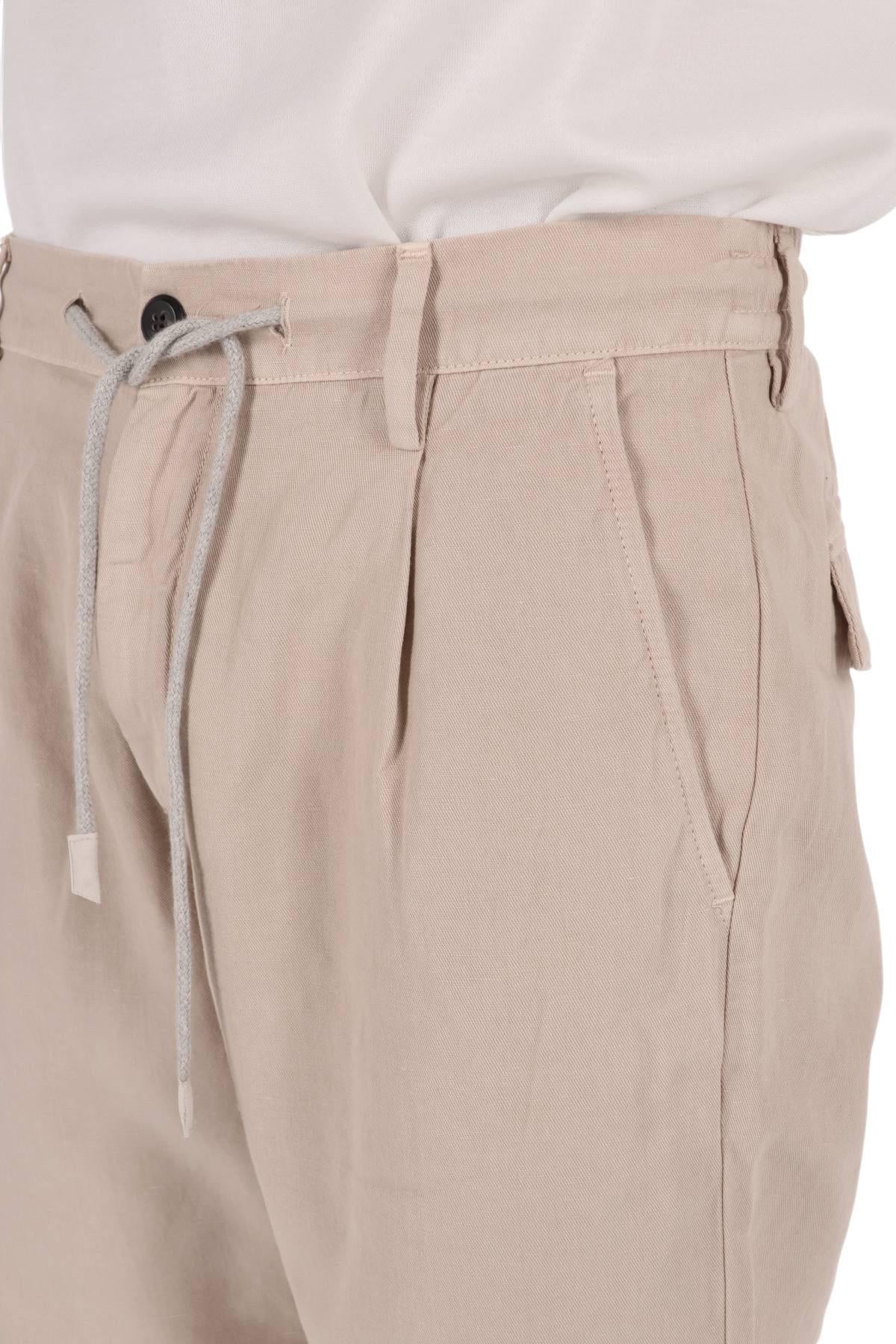 Eleventy Bermuda jogger in cotone-lino M75BERG04 TET0M016/2 02