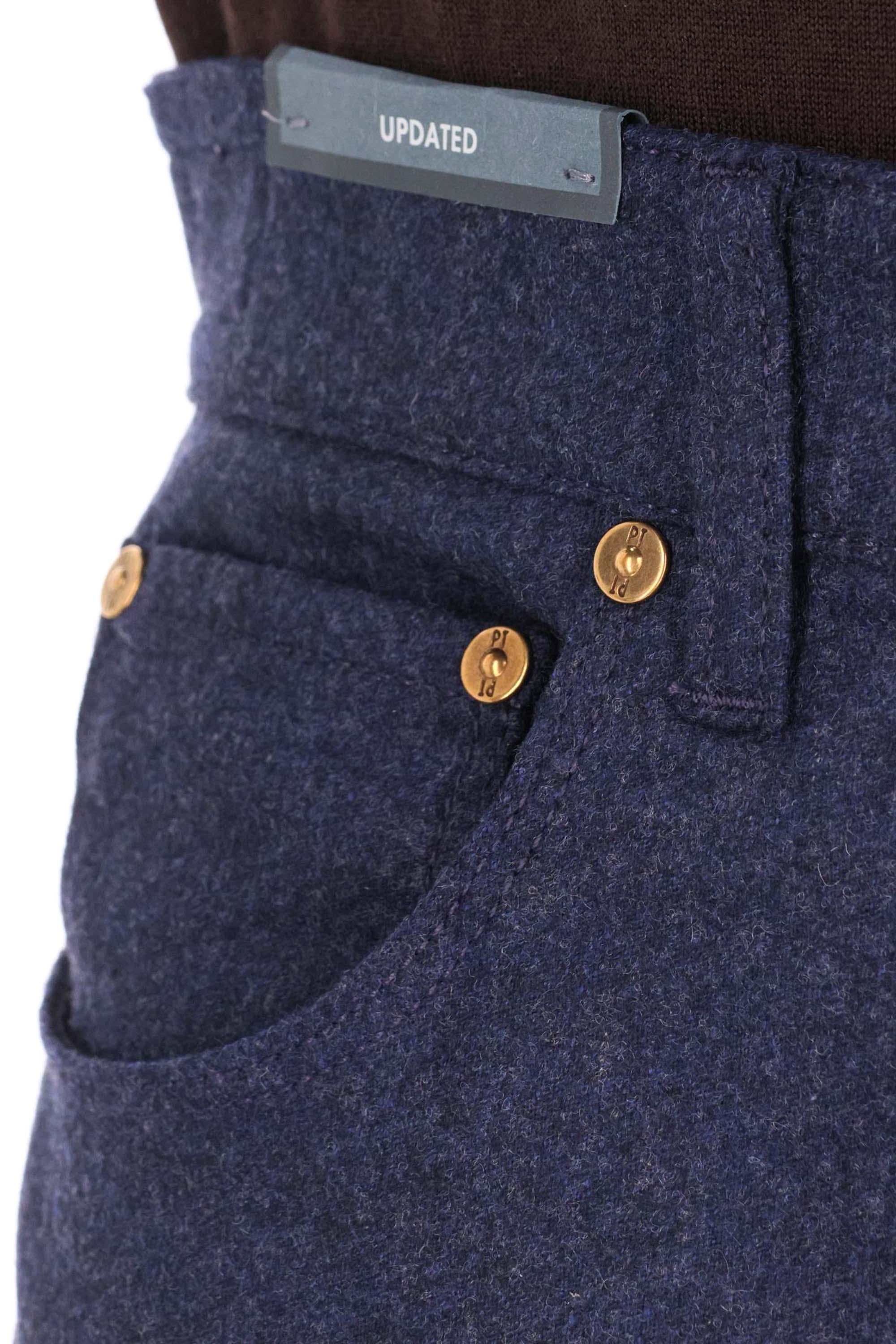 5 tasche color in lana-cashmere Reggae fit C5PP05Z0 TO03S0/2 0340 PT Denim