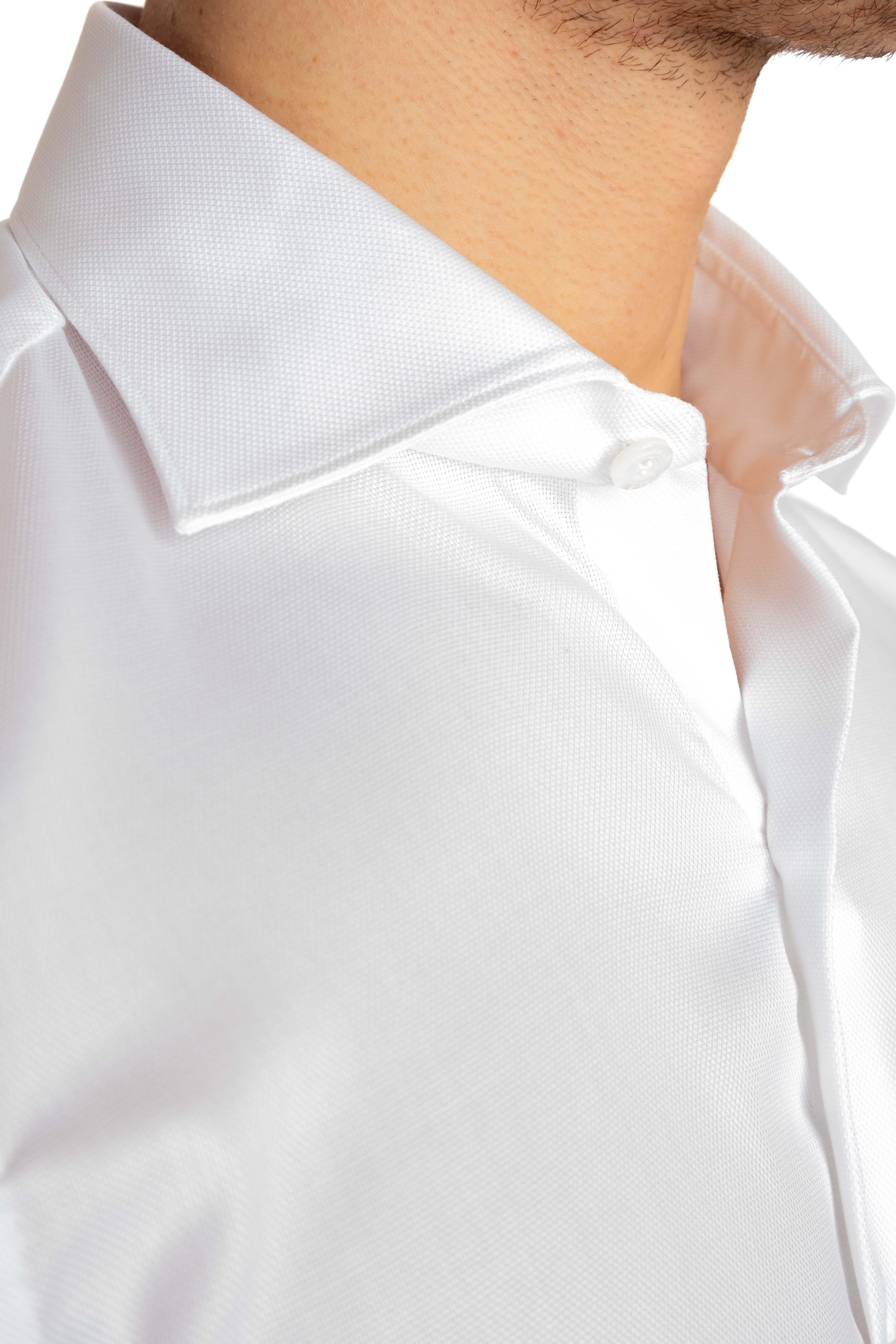 Camicia sartoriale in cotone Traveller ML-ZNPS-Z 149197 A3091T 01 Finamore