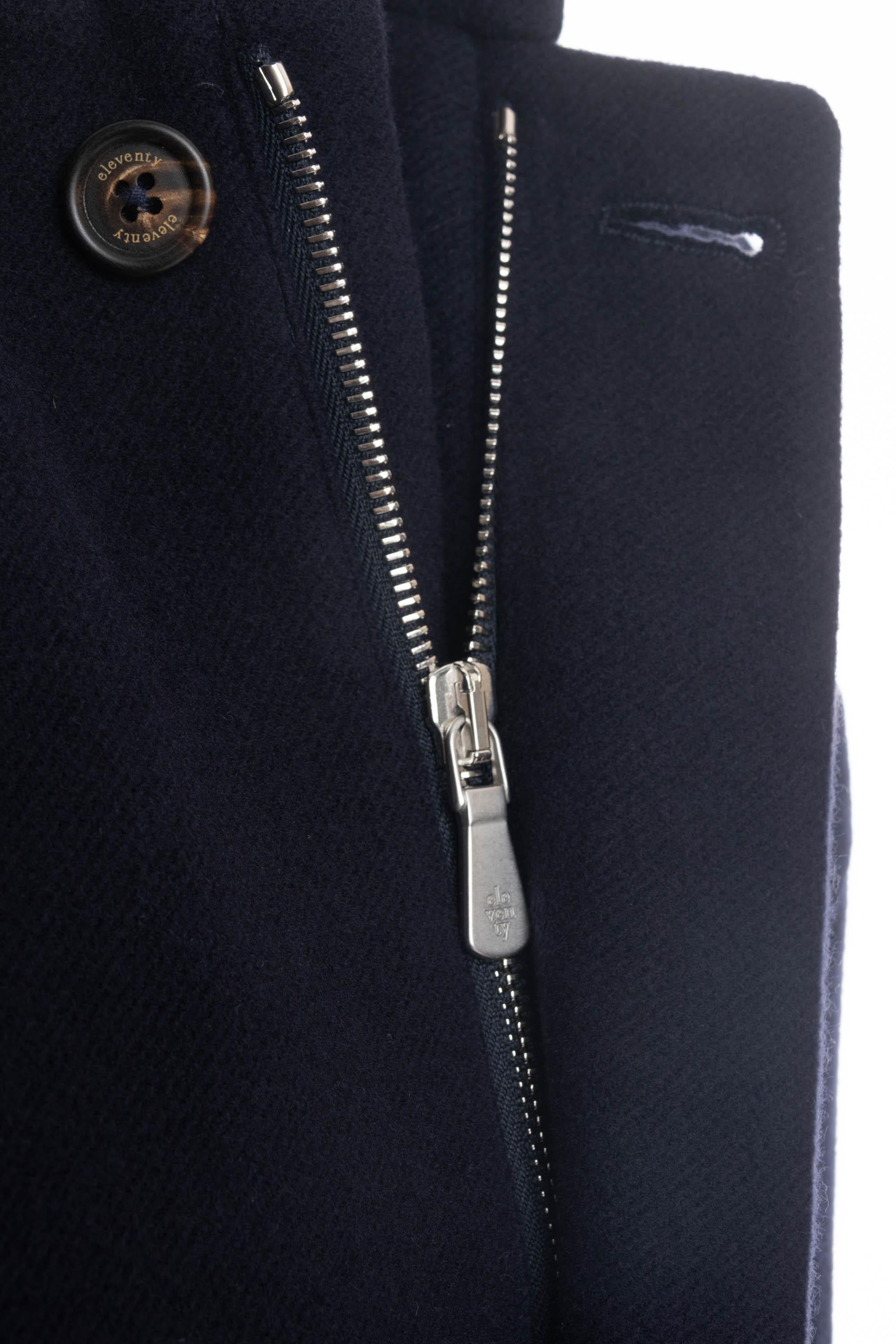 Eleventy Giacca-outerwear in double di lana J75GIAD02 TES0J008 11