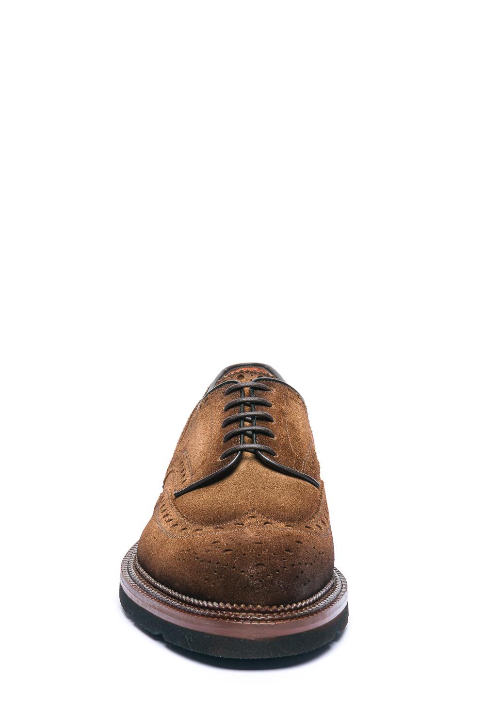 Santoni Scarpa Derby allacciata in camoscio MCC015761JL4GRVR M62